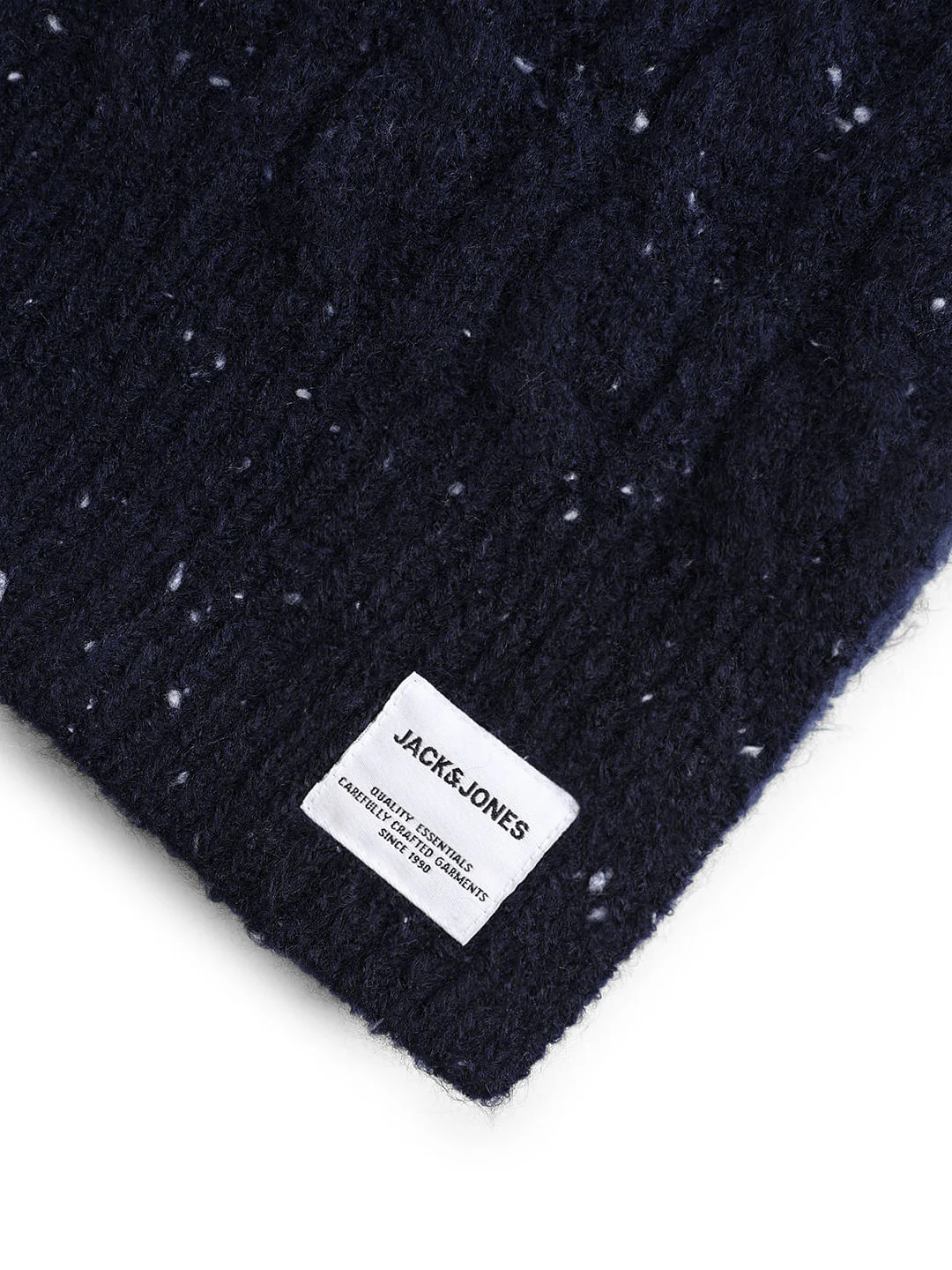 Navy Blue Printed Scarf - Image 3