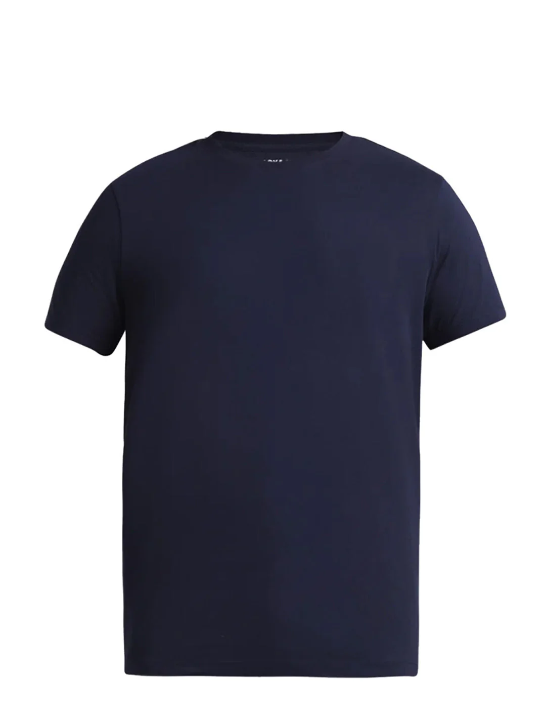 Blue Cotton Crew Neck T-Shirt - Image 7
