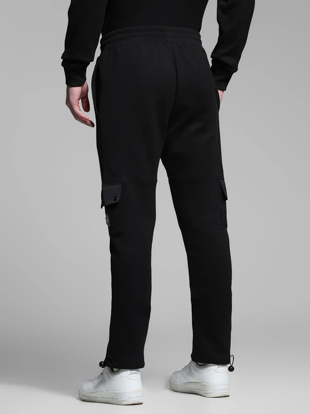 Black Anti Fit Co-ord Set Sweatpants - Image 3