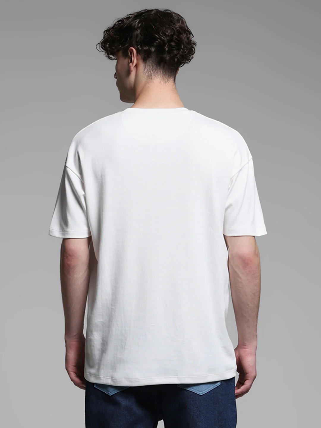 JACK&JONES X GARFIELD White Boxy Fit T-Shirt - Image 4