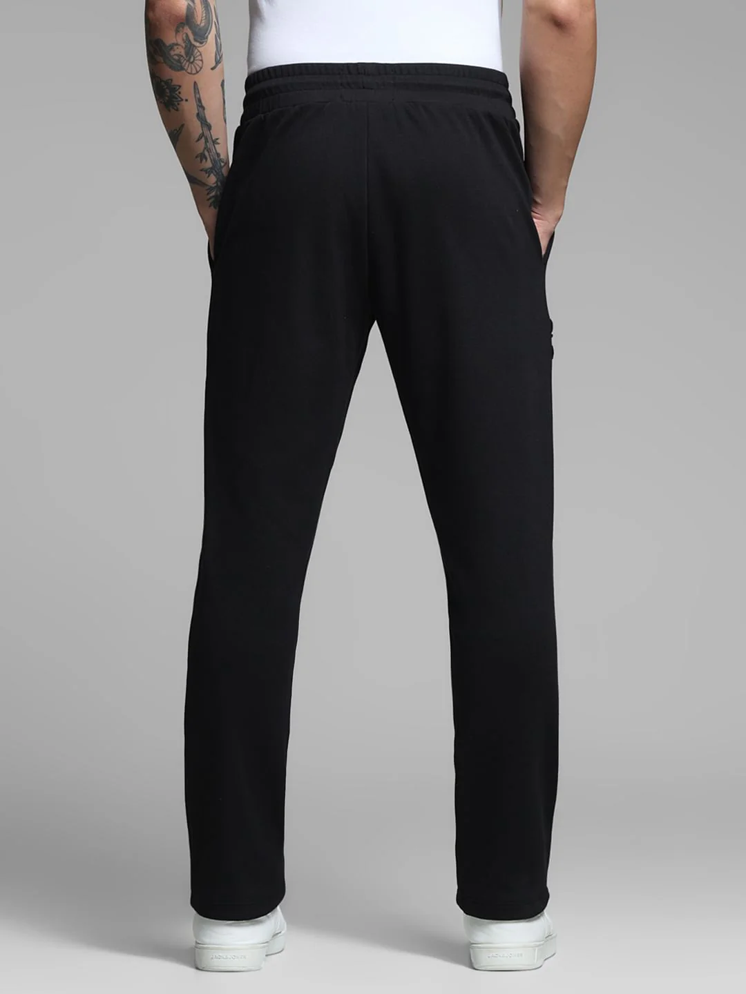 X GARFIELD Black Applique Printed Sweatpants - Image 3