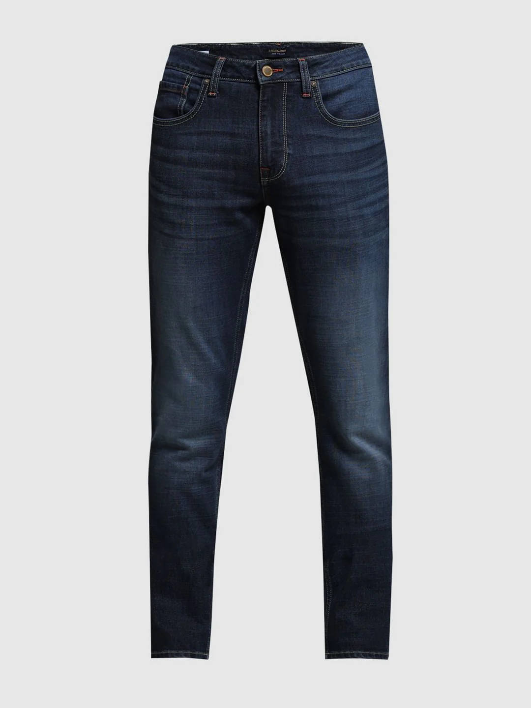 Dark Blue Low Rise Glenn Slim Fit Jeans - Image 7