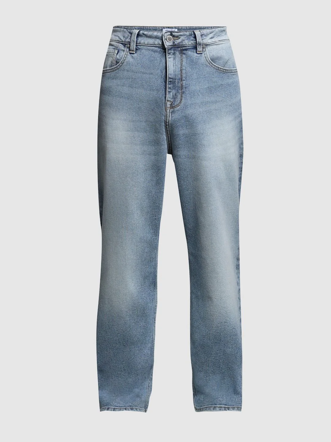 Light Blue High Rise Dario Loose Fit Jeans - Image 7