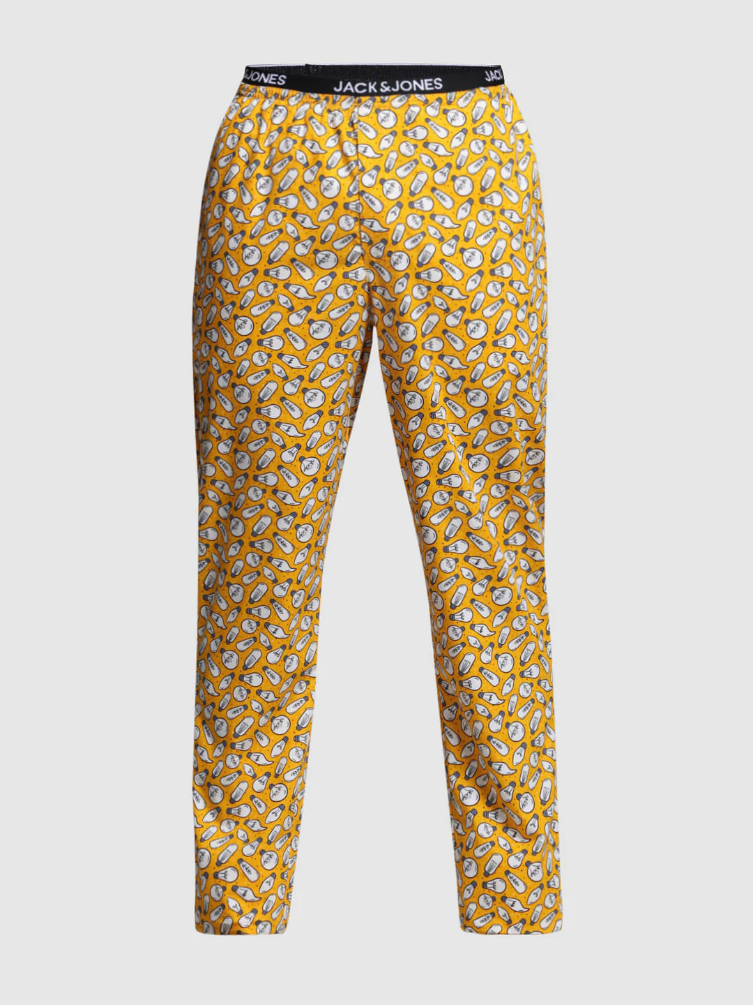 Yellow Light Blub Print Pyjamas - Image 6