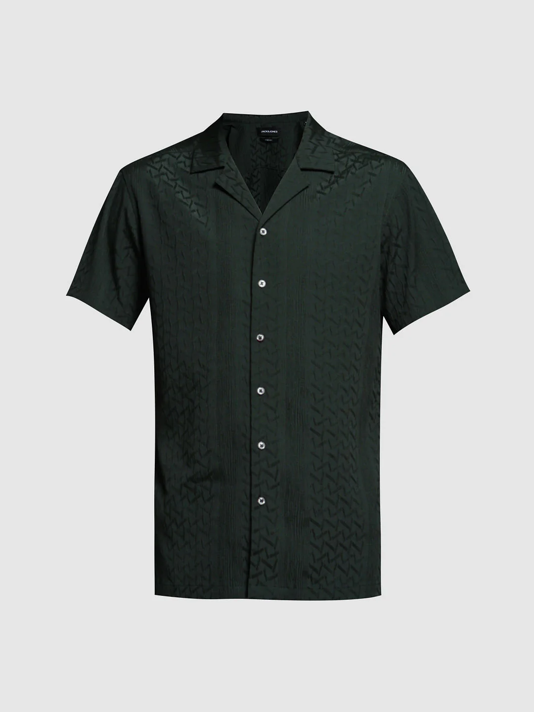 DARK GREEN SHORT SLEEVES SHIRT - Image 7