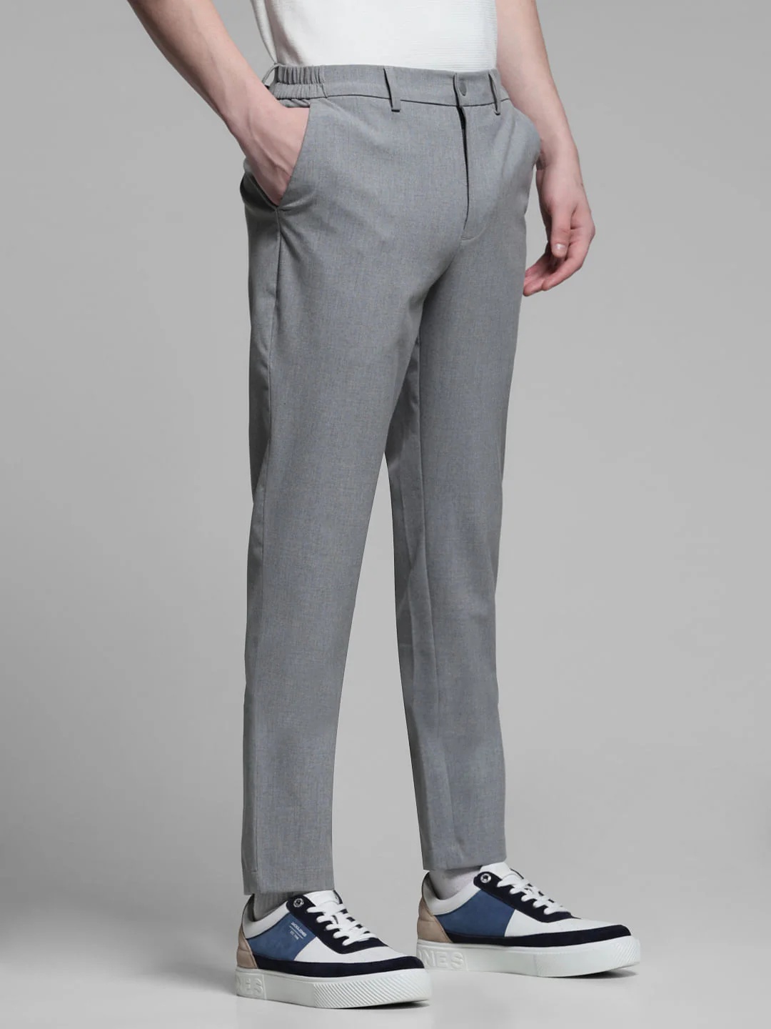 GREY SLIM FIT CHINOS - Image 2