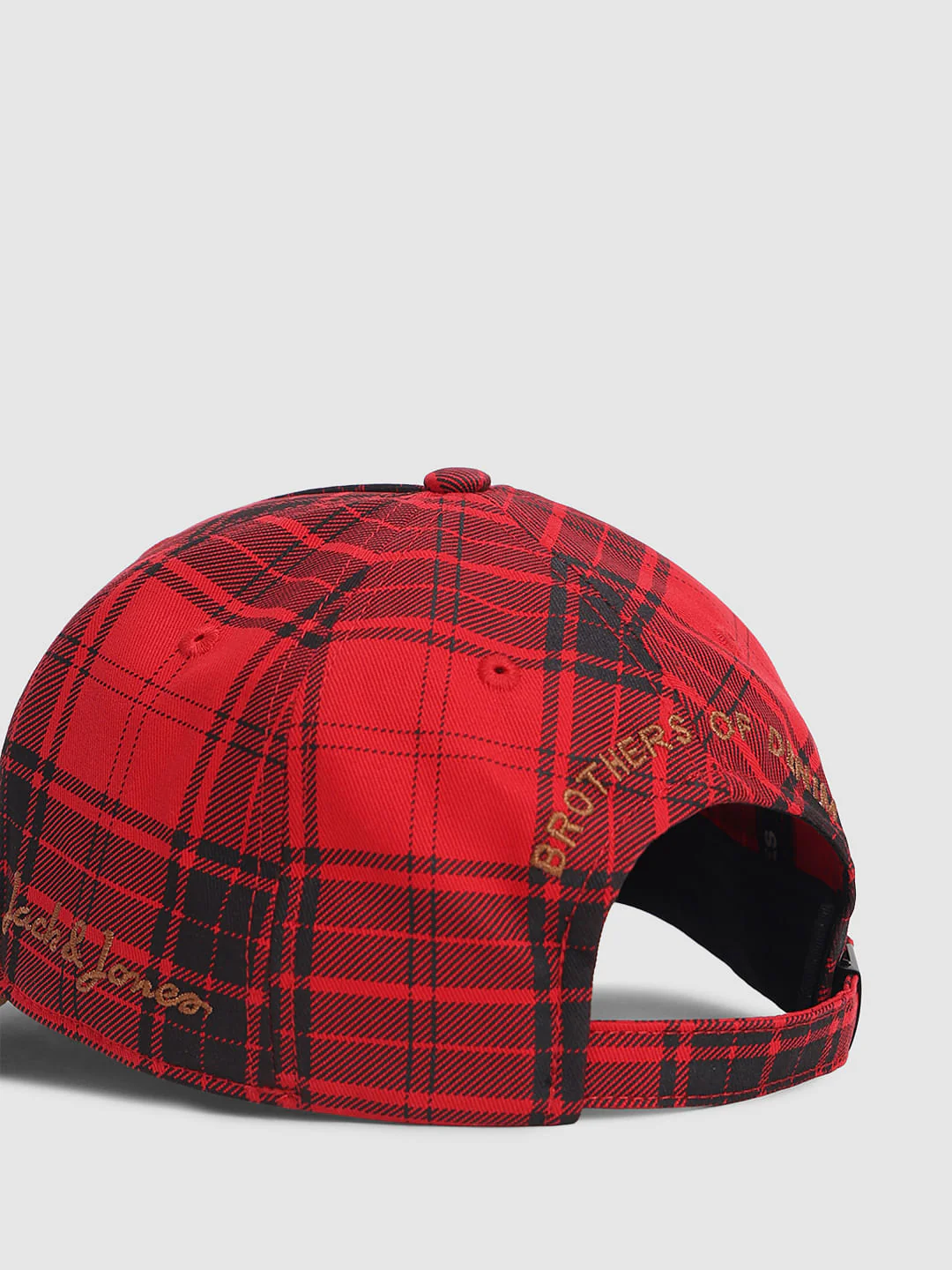 Red Varsity Suede Baseball Cap - Image 5