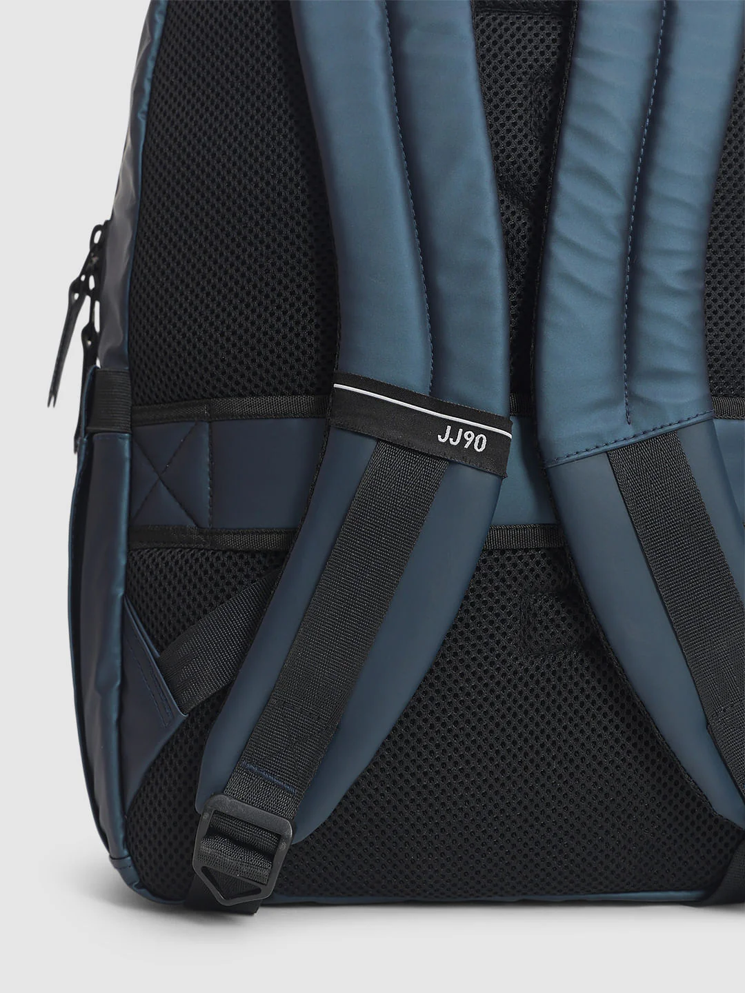 Navy Blue Premium Quilted Backpack - Image 6