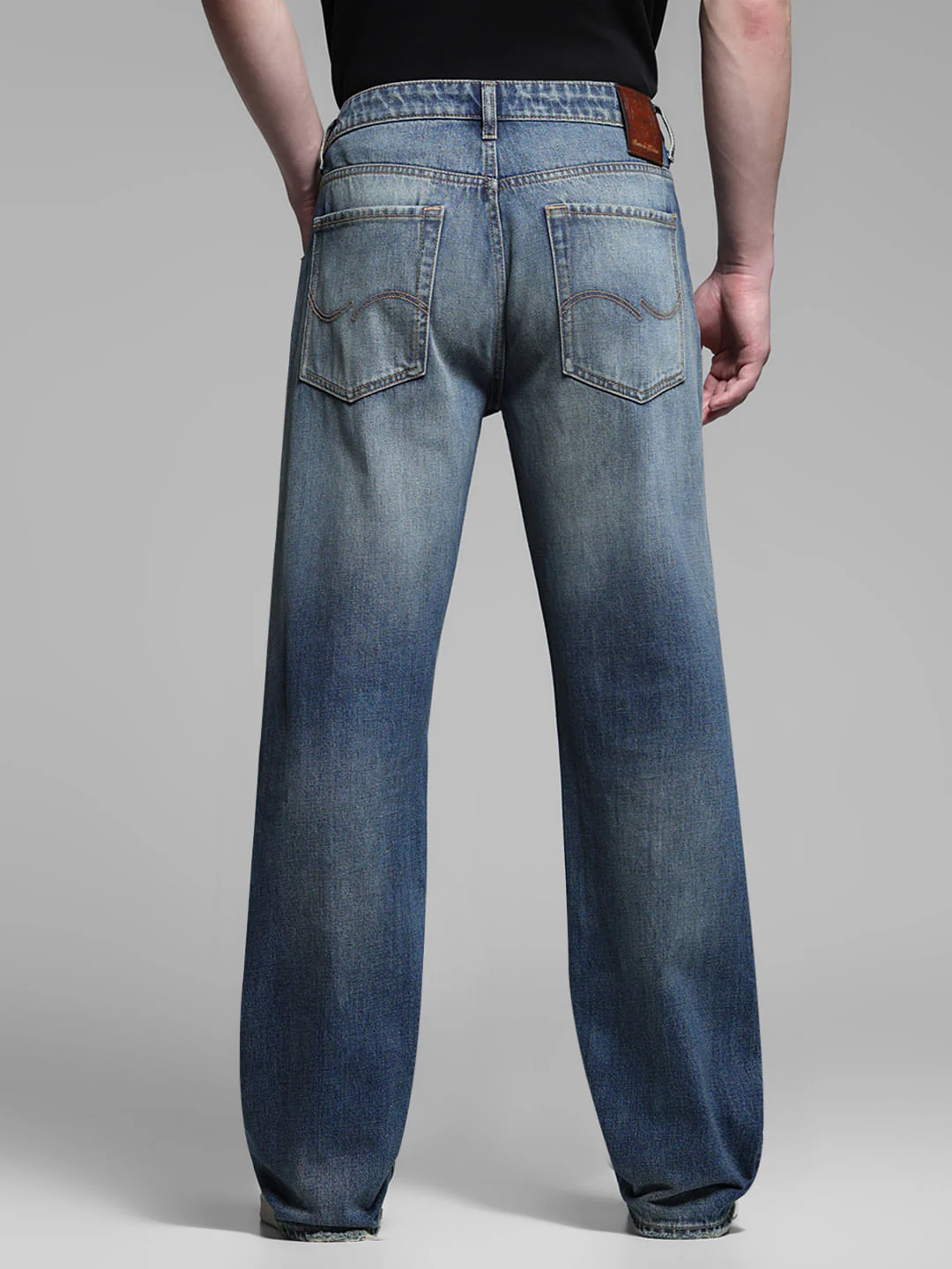 Blue High Rise Cliff Bootcut Jeans - Image 3