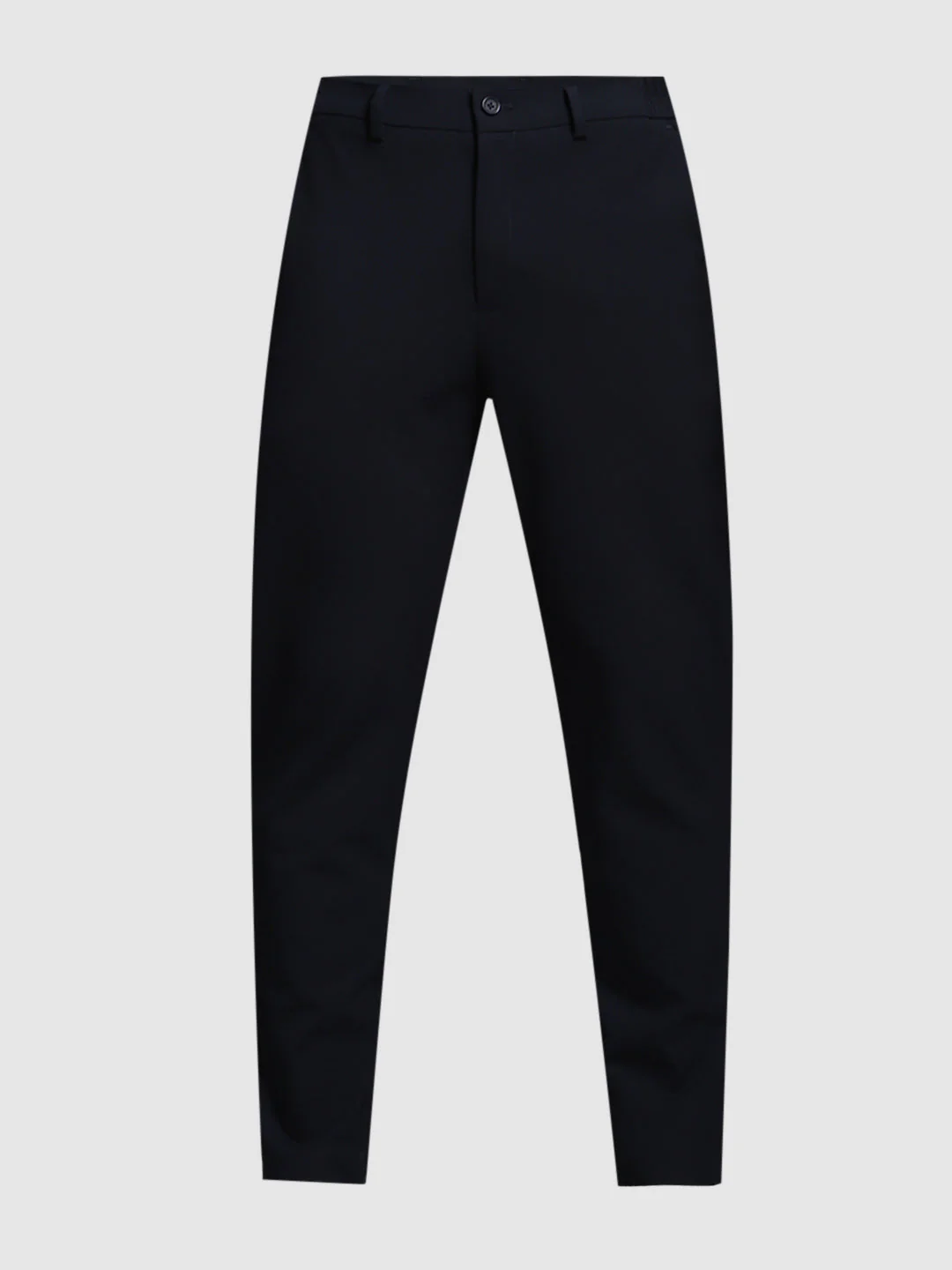 Men's Navy Blue Slim Fit Stretch Chinos - Image 7