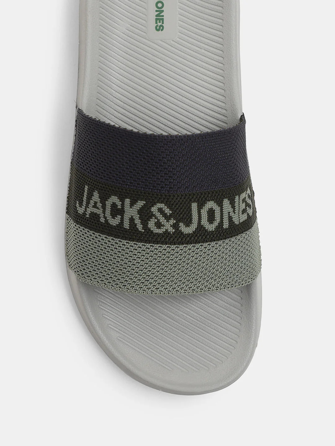 Ash Grey Printed Pool Sliders - Image 7
