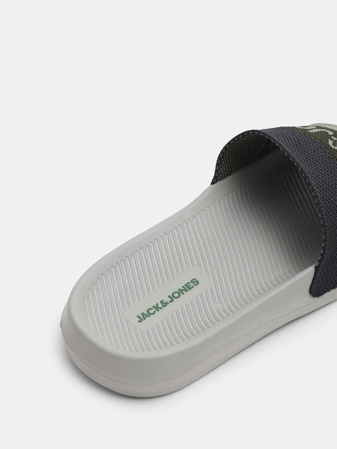 Ash Grey Printed Pool Sliders - Image 8