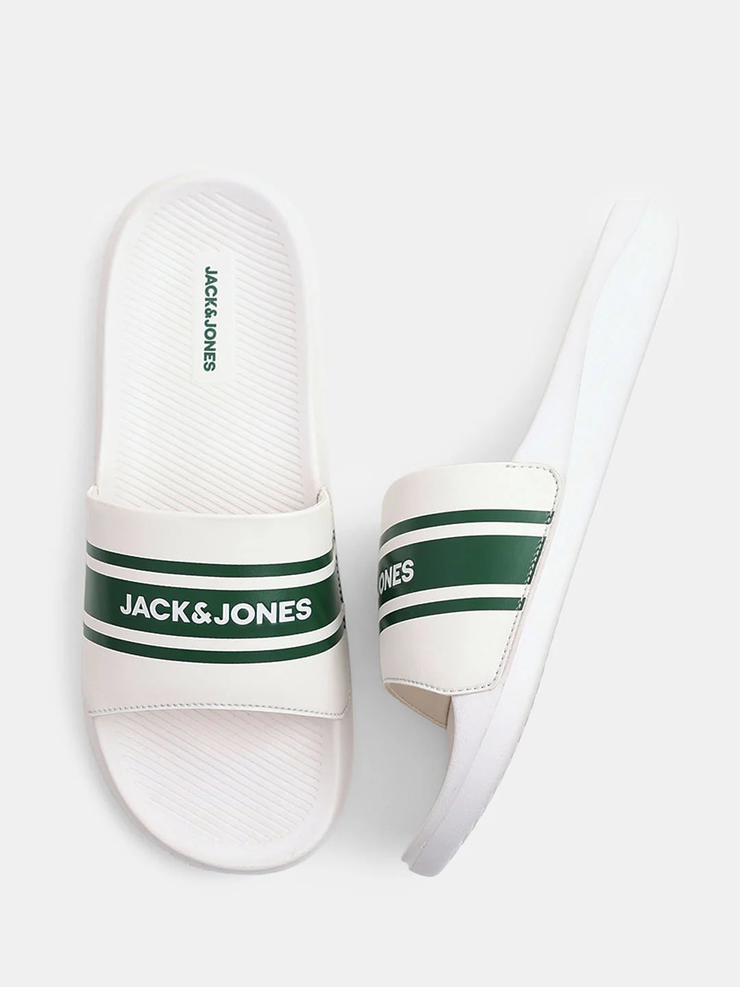 White Pool Sliders - Image 3
