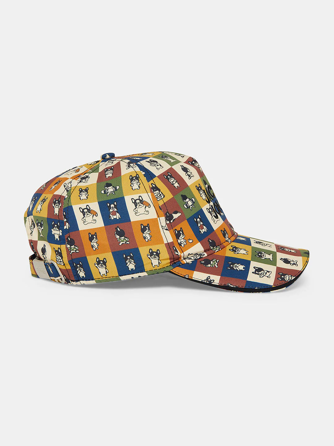 Boys Multi-Colour Doggo Print Cap - Image 5