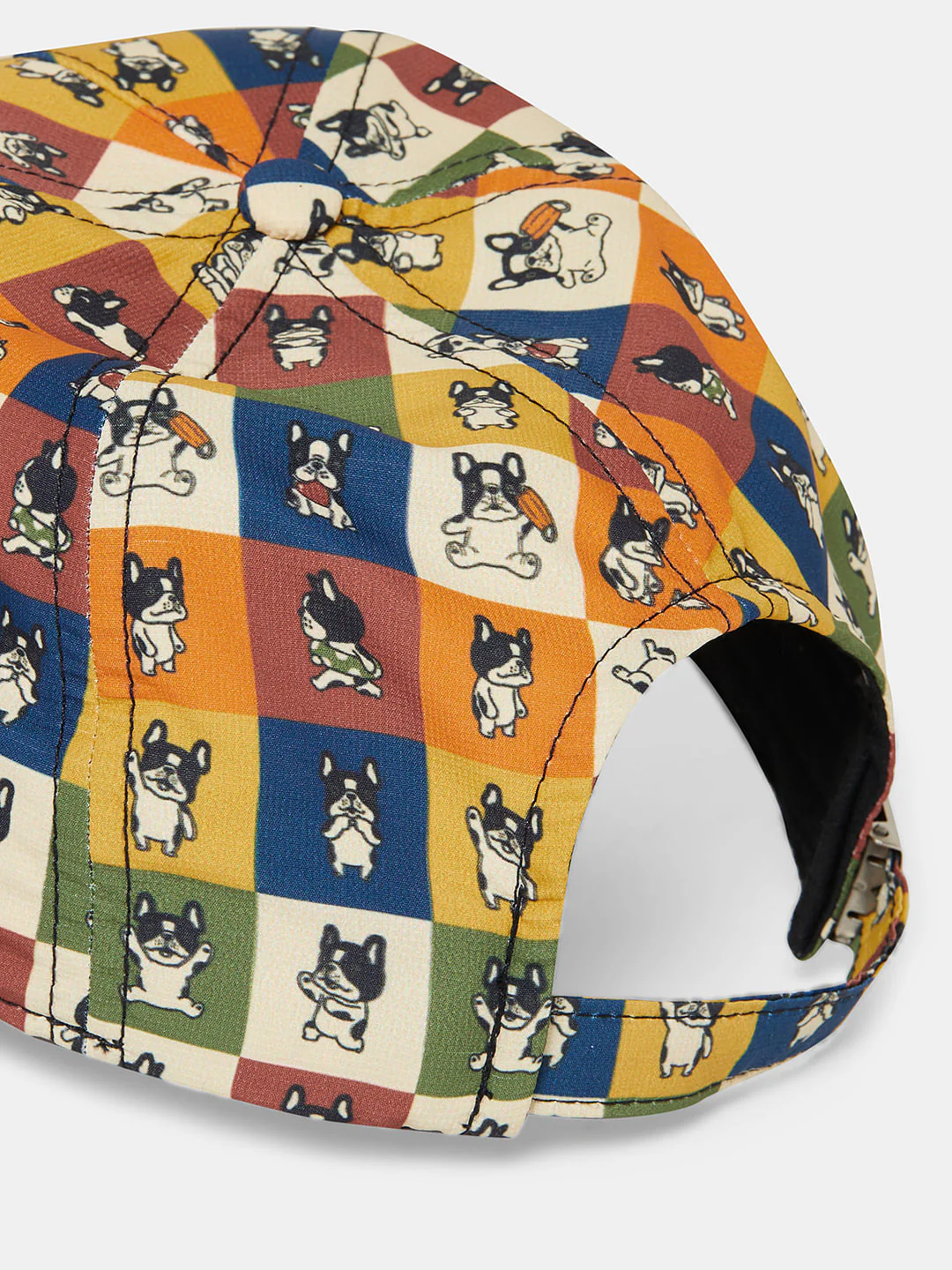 Boys Multi-Colour Doggo Print Cap - Image 7