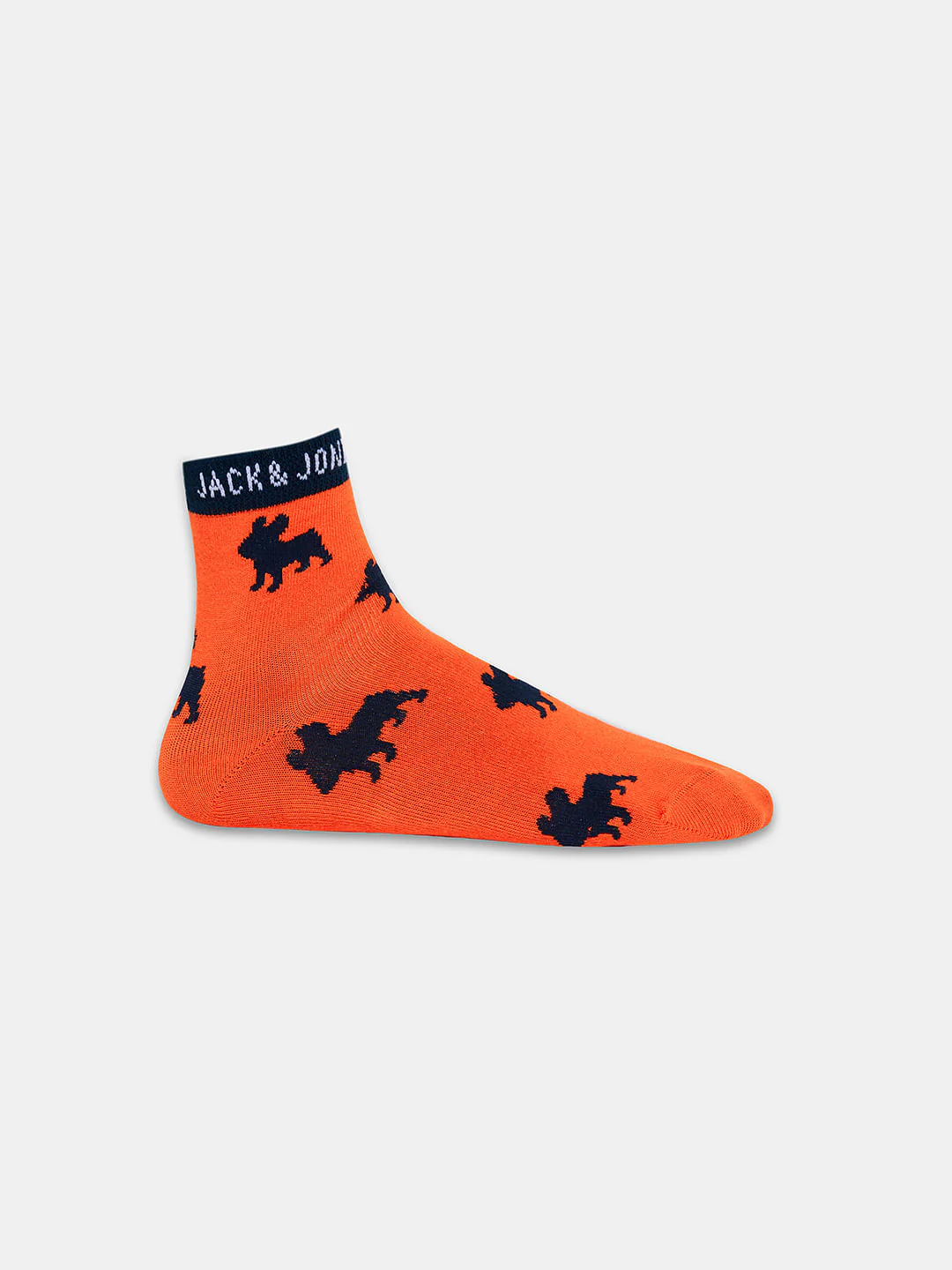 Boys Pack Of 3 Jacquard Printed Socks - Image 3
