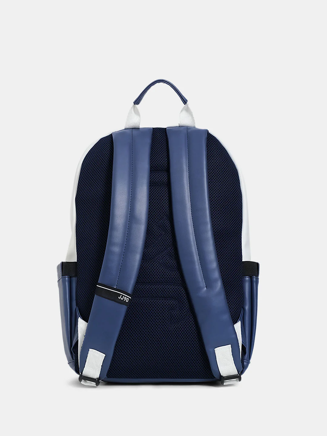 White Colourblocked Backpack - Image 3