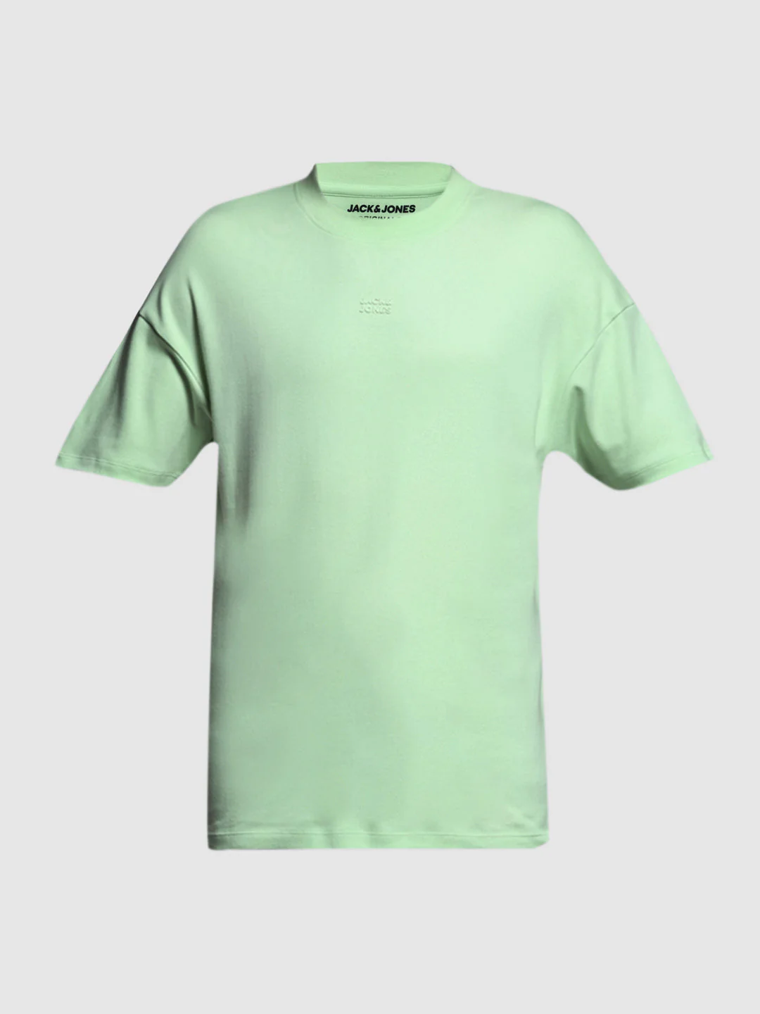 Men's Green Cotton Oversized Graphic Crew Neck T-Shirt - Image 7