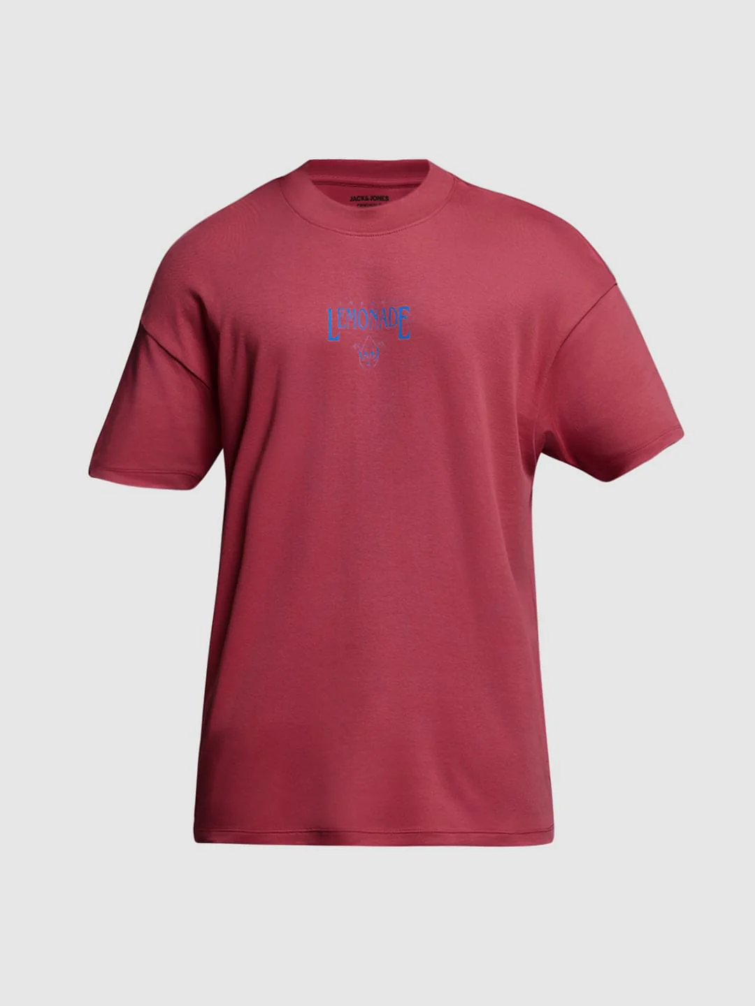 Dark Pink Cotton Oversized T-shirt - Image 7