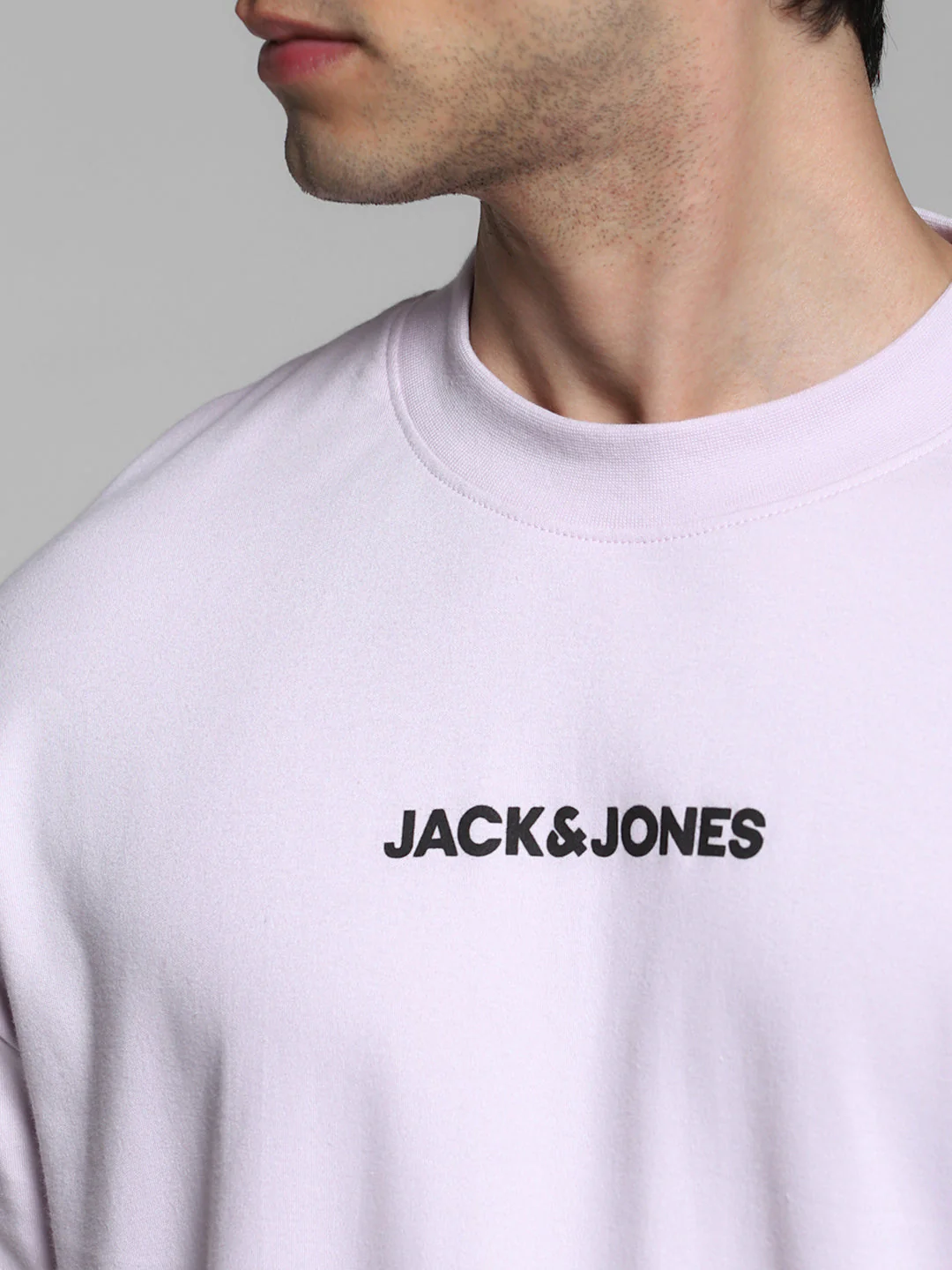 Purple Printed Oversized T-shirt - Image 5