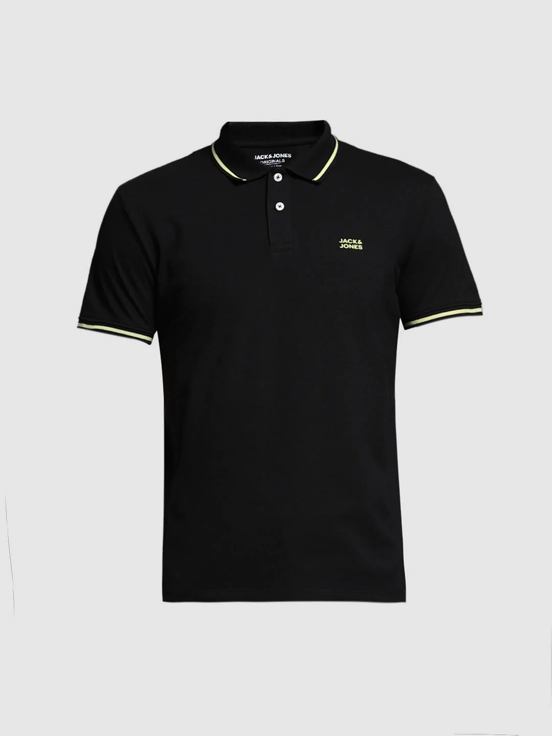 BLACK LOGO PRINT POLO - Image 7