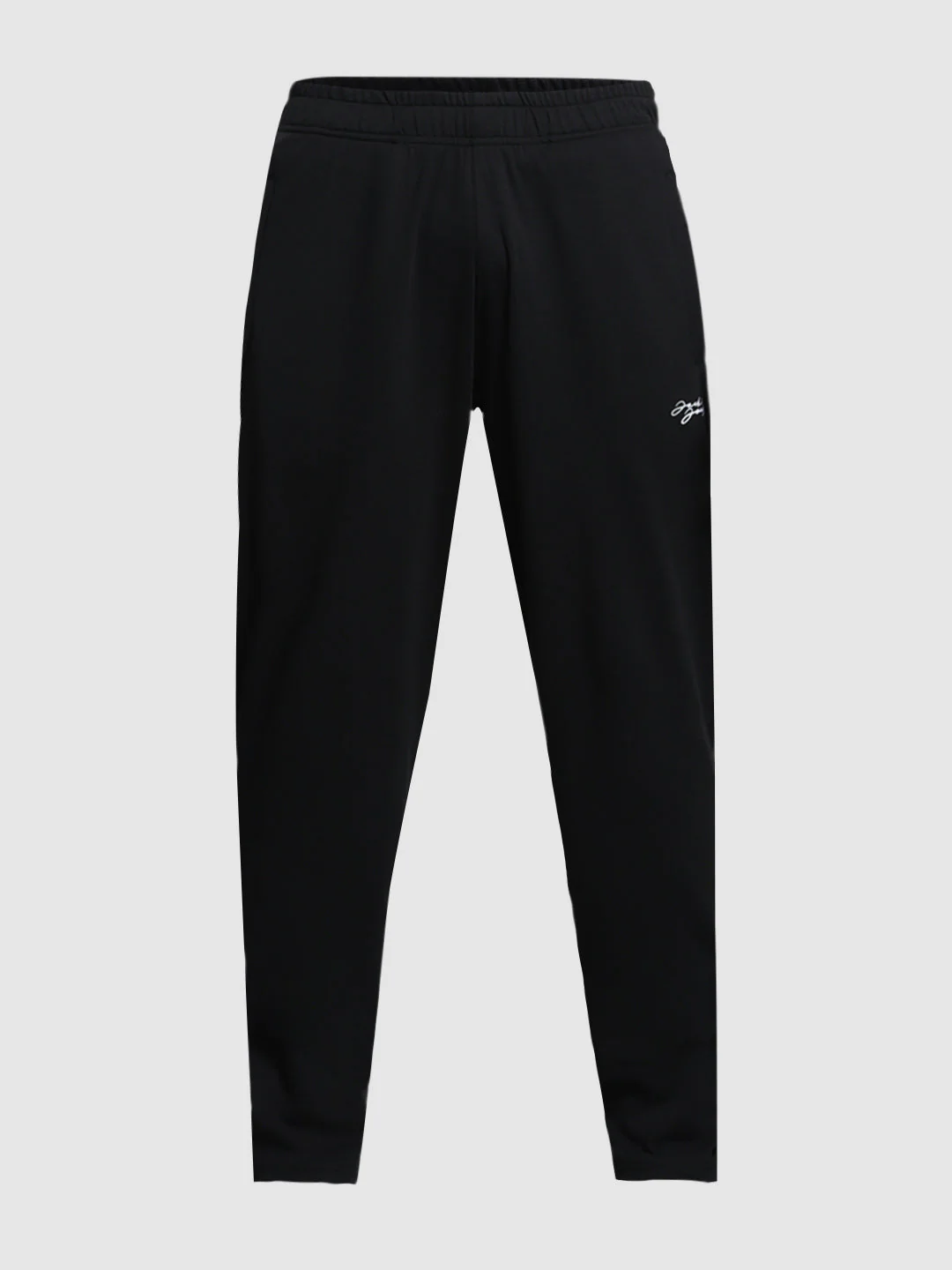 Black Regular Fit Trackpants - Image 6