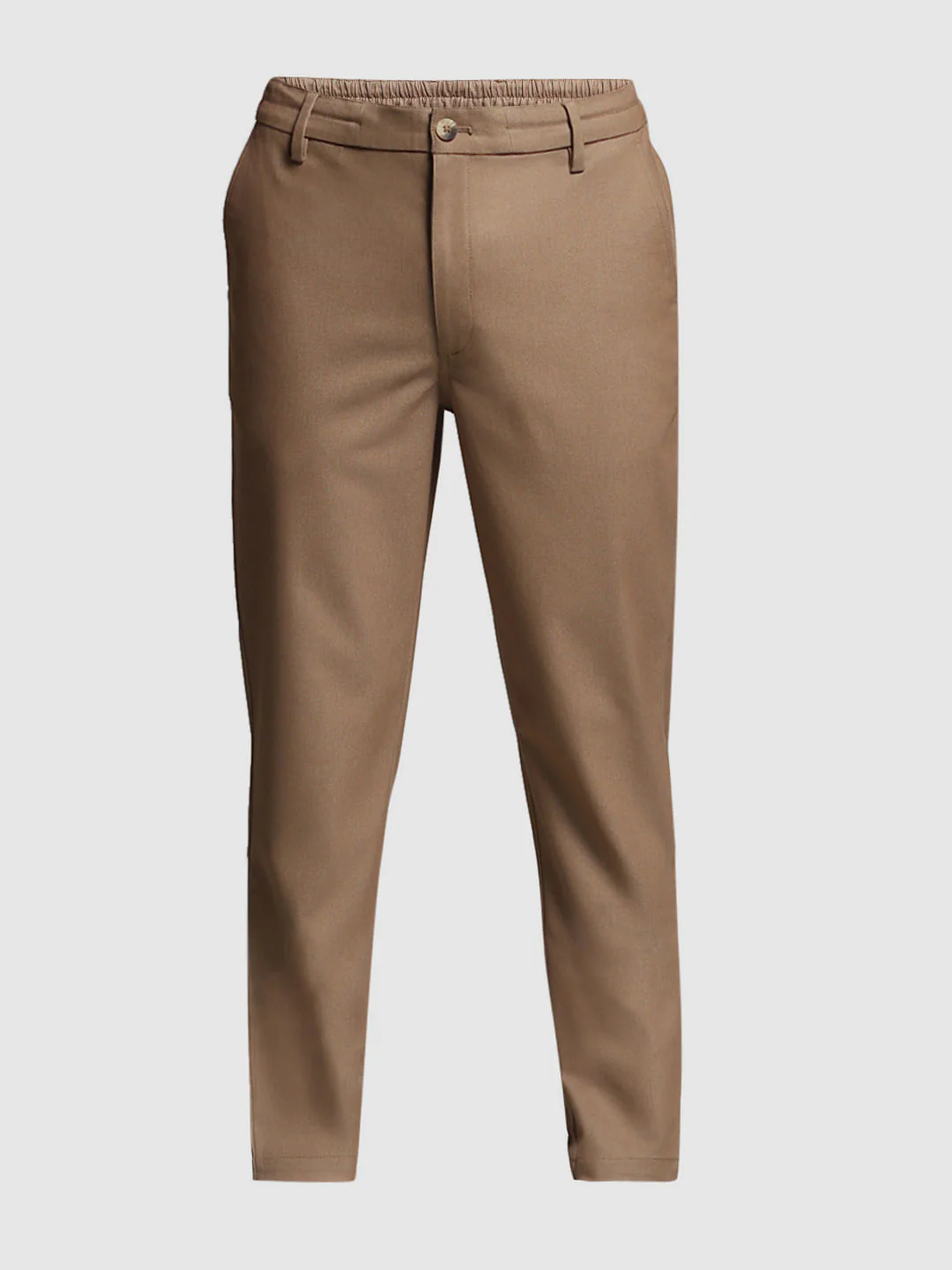 Brown Mid Rise Anti Fit Pants - Image 7