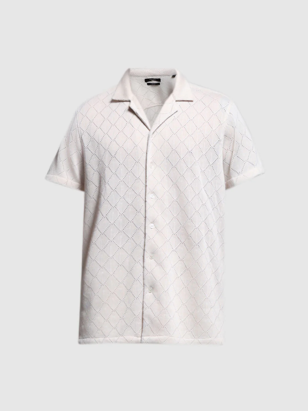 Light Brown Resort Collar Shirt - Image 7