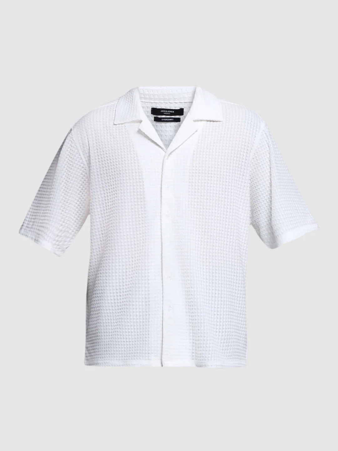 White Oversized Short Sleeves Shirt - Image 7