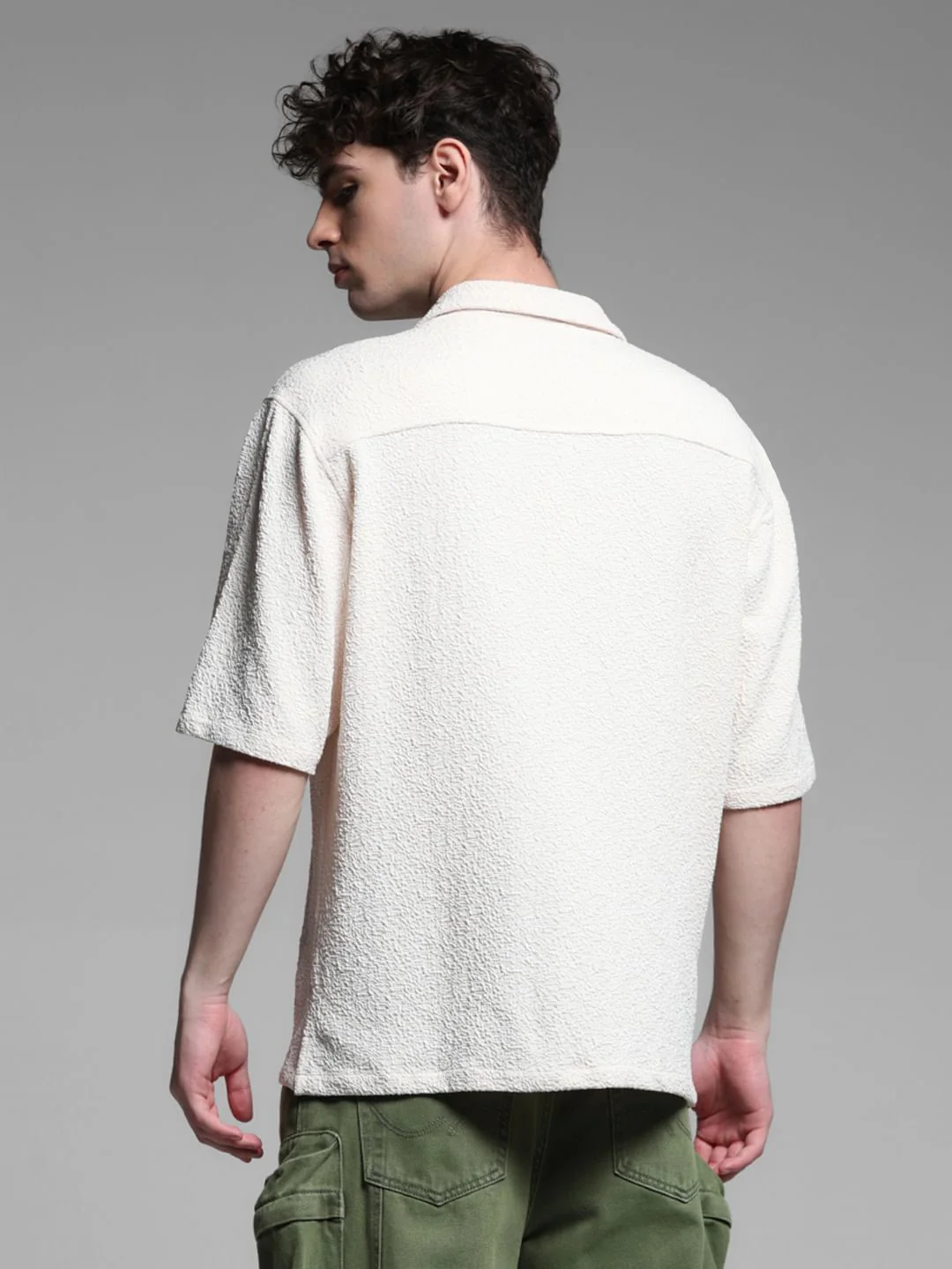 WHITE OVERSIZE SHIRT - Image 4