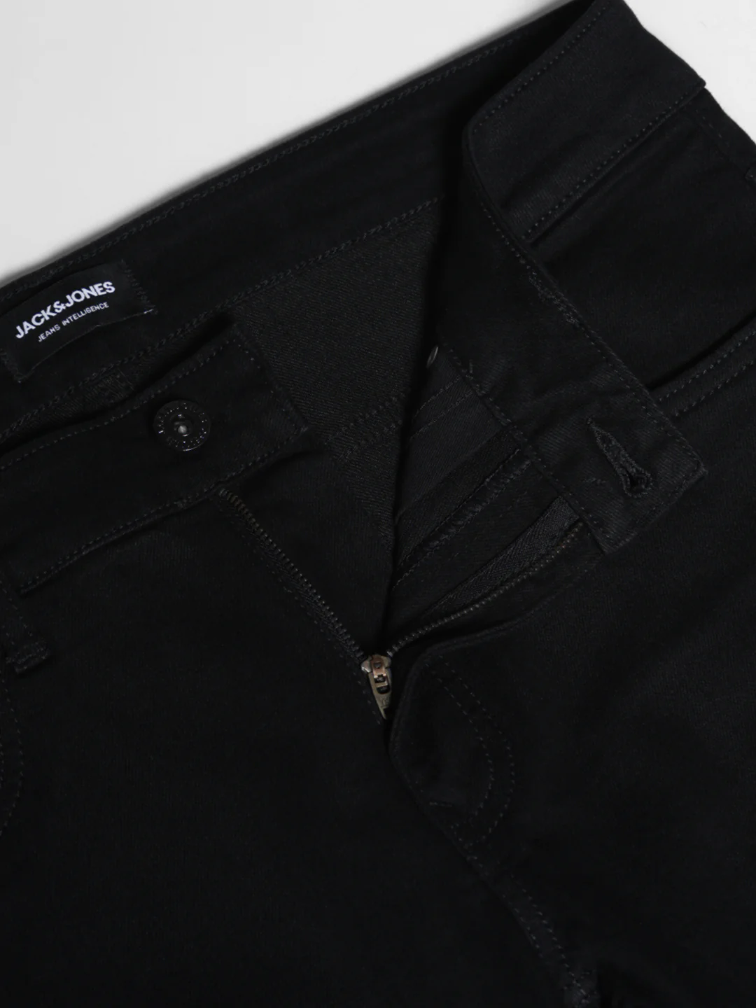 Black Low Rise Glenn Slim Fit Jeans - Image 5