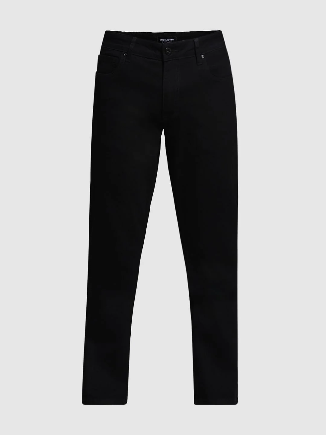 Black Low Rise Clark Regular Fit Jeans - Image 7