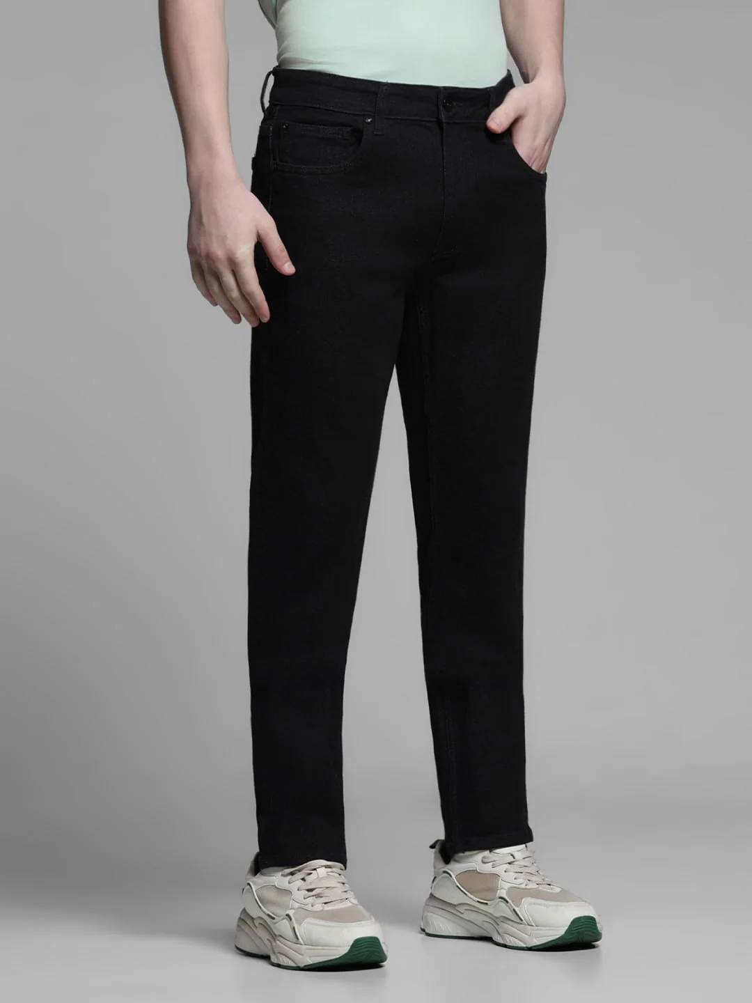 Black Low Rise Ben Skinny Jeans - Image 2