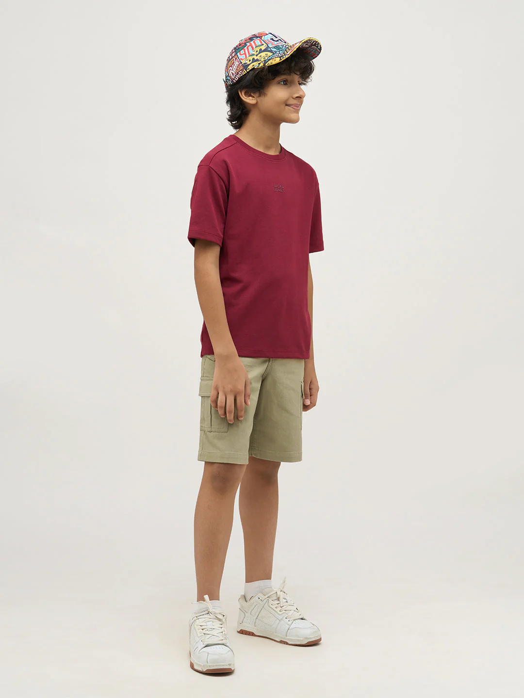 Boys Brown 5 Pockets Shorts