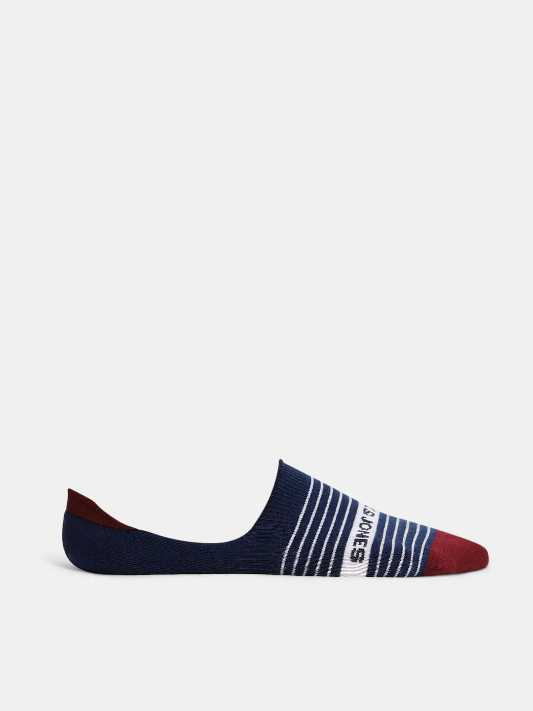 Pack of 2 Striped No Show Socks - Image 4
