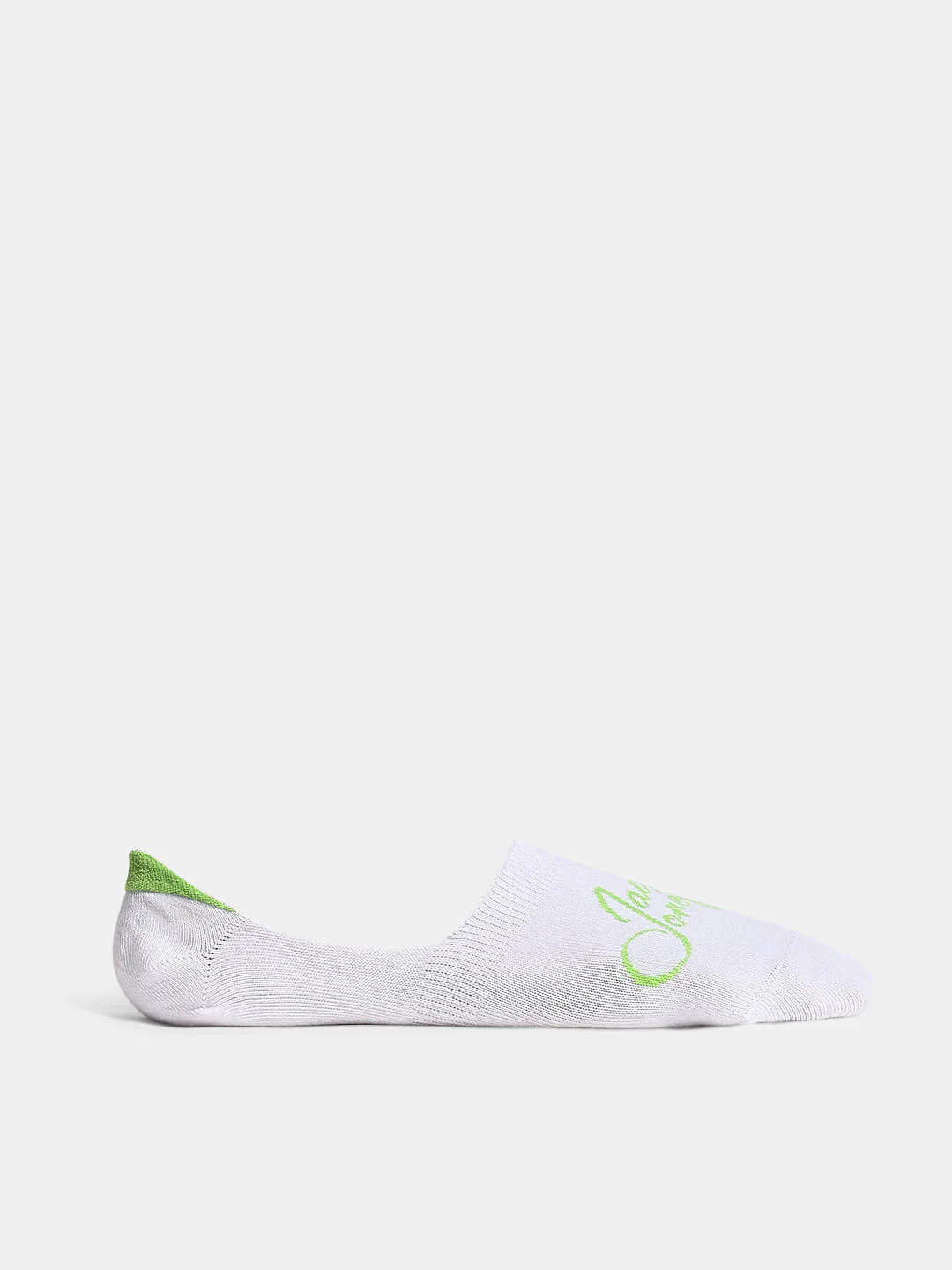 Pack Of 2 No Show Socks - Black & White - Image 4