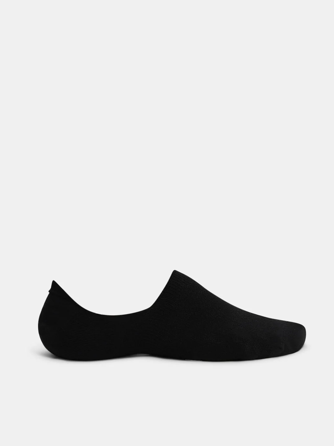 Pack of 5 Black No-Show Socks - Image 3