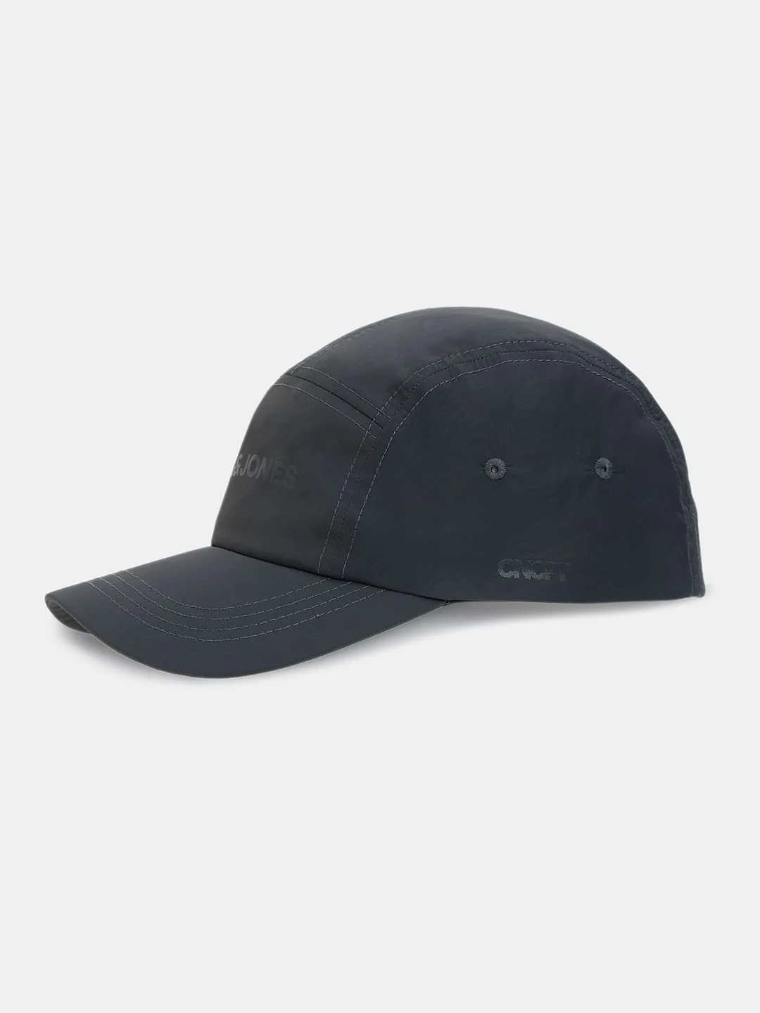 Dark Grey Logo Print Cap - Image 2