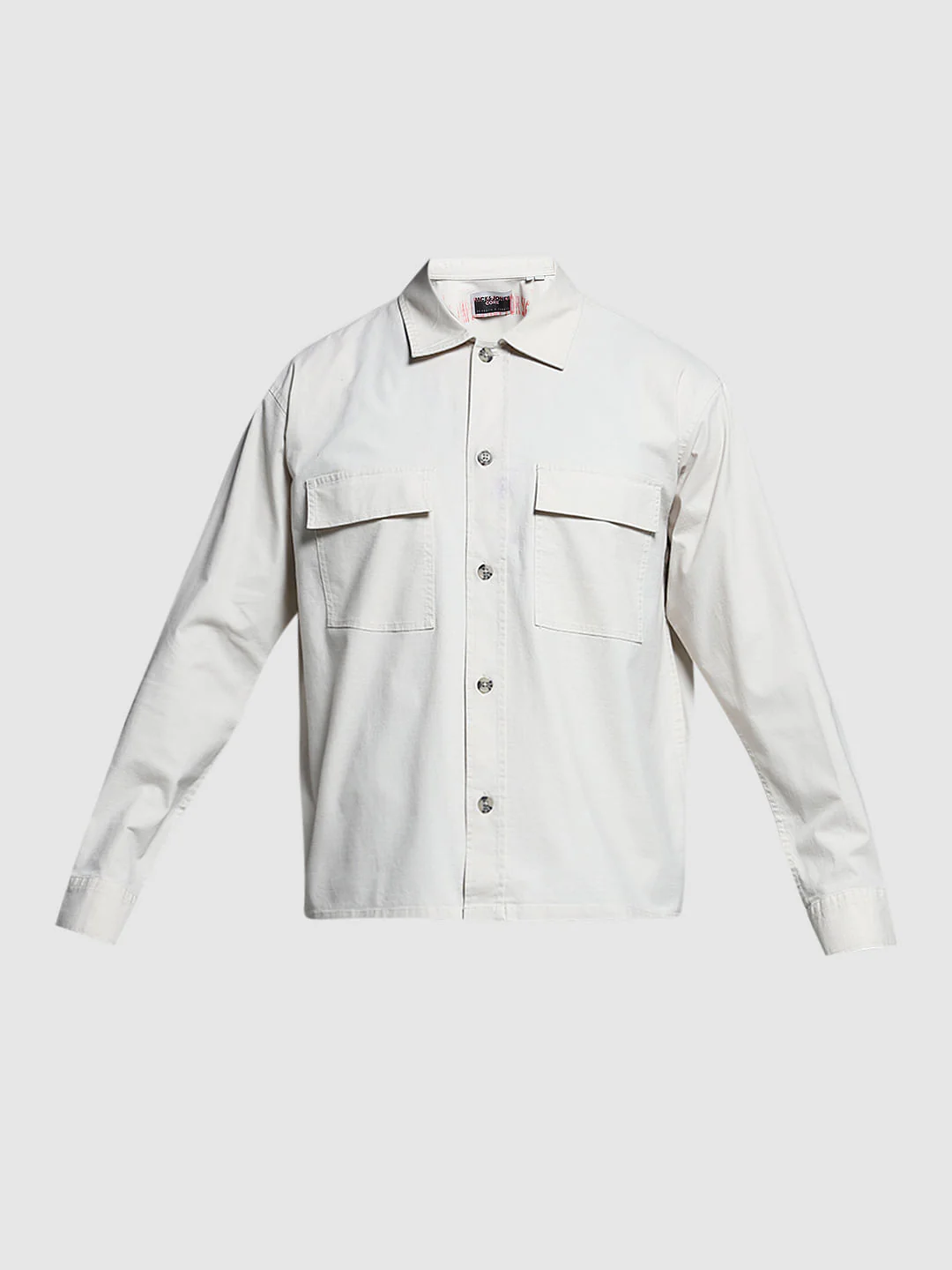 Off-White Cotton Overshirt - Image 7