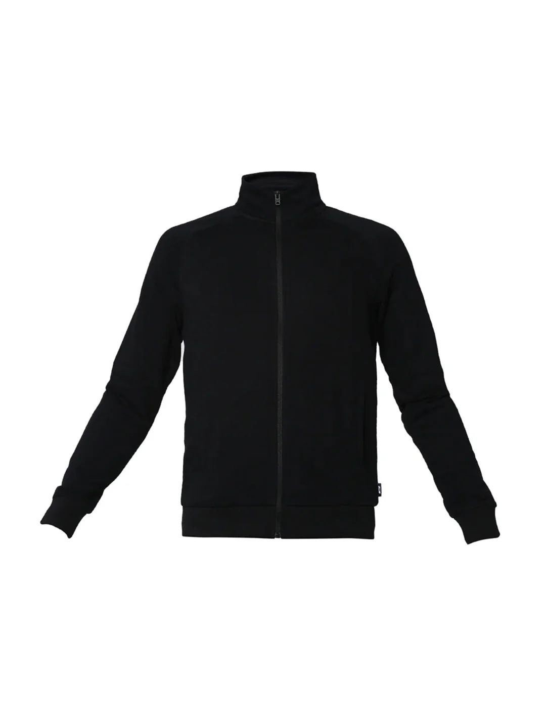 Black High-Neck Zip-Up Jacket - Image 6