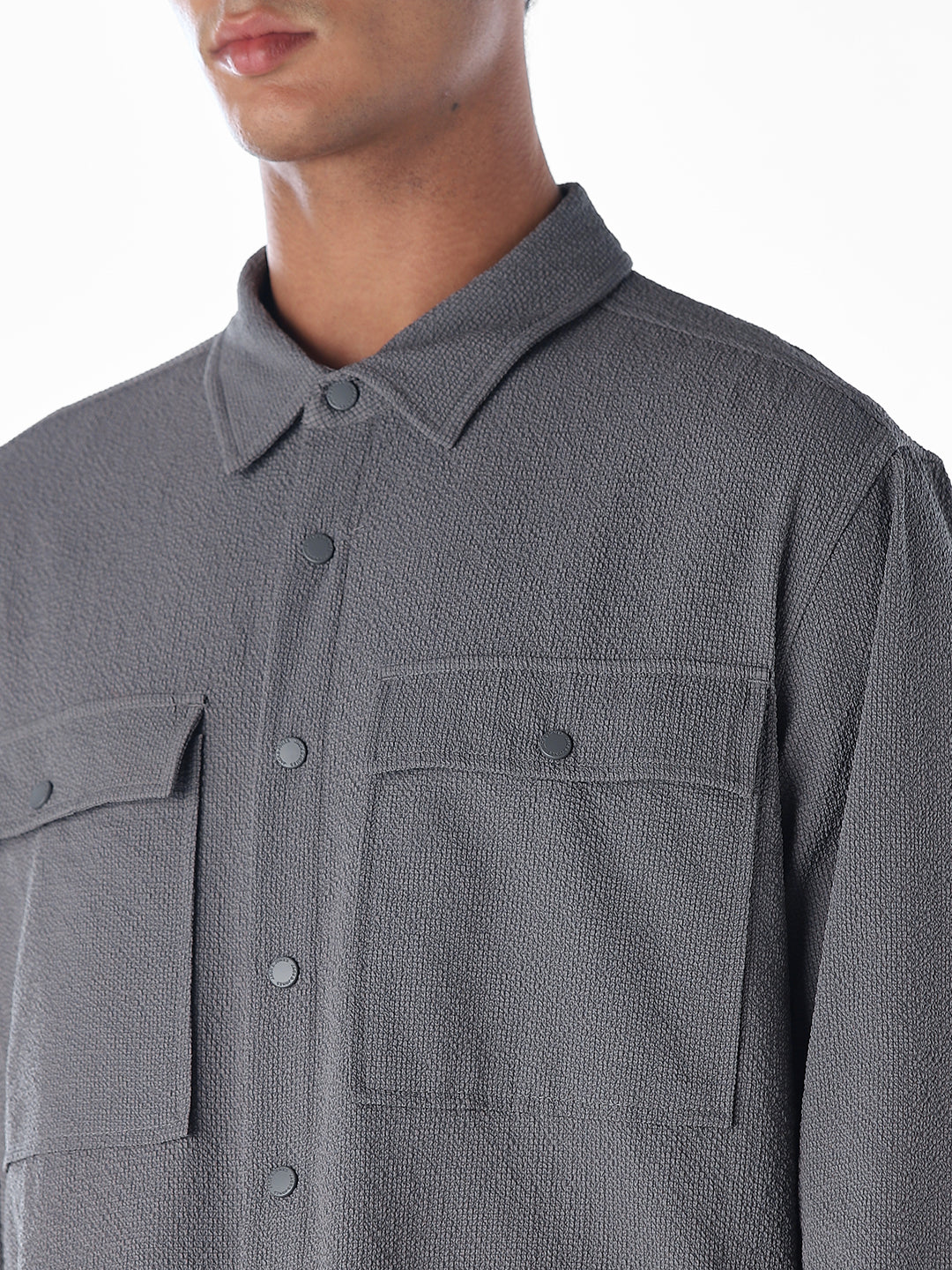 Oversized 2 Pocket Shirt - Image 5