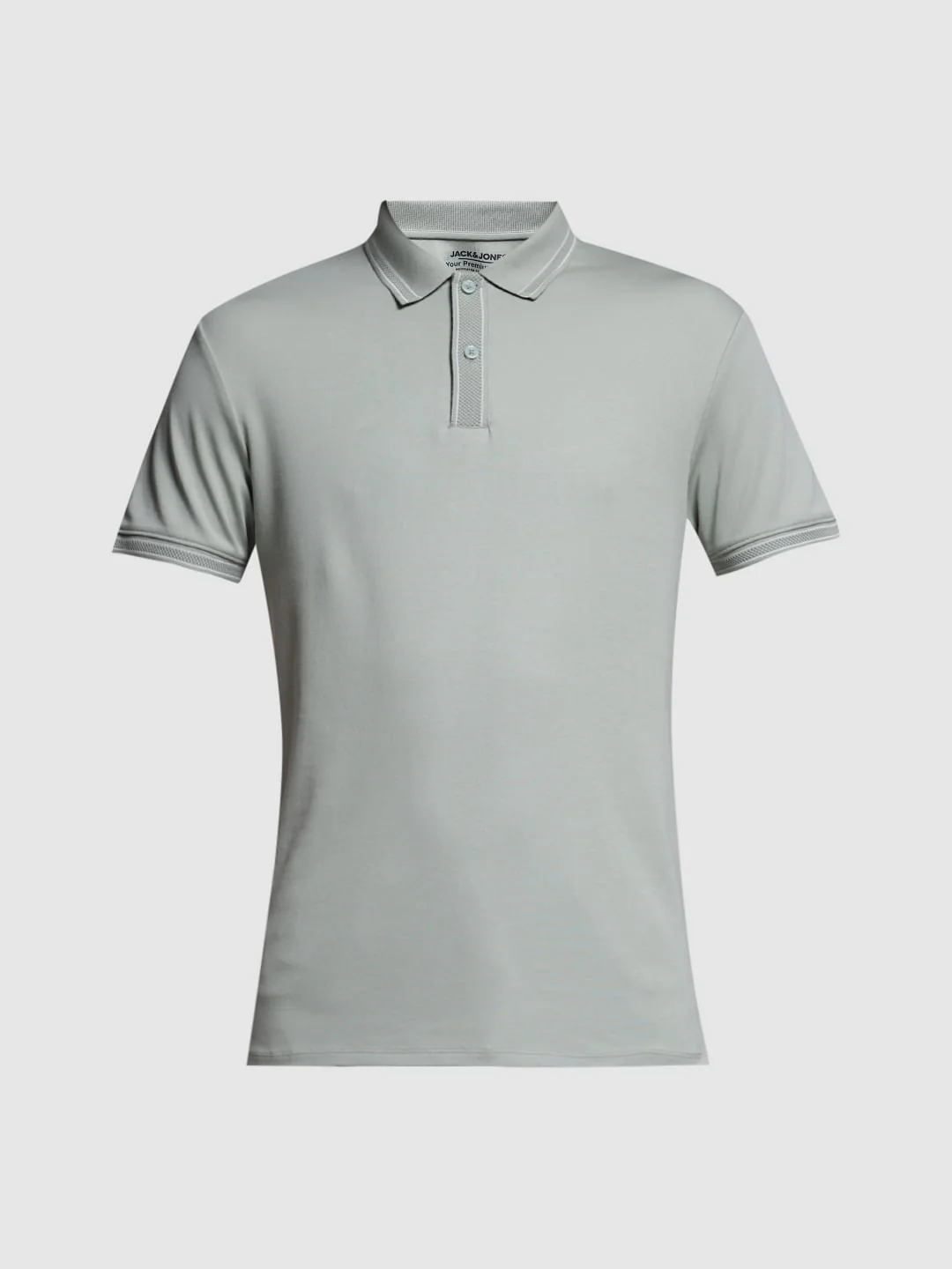 Green Knitted Cotton Polo - Image 7