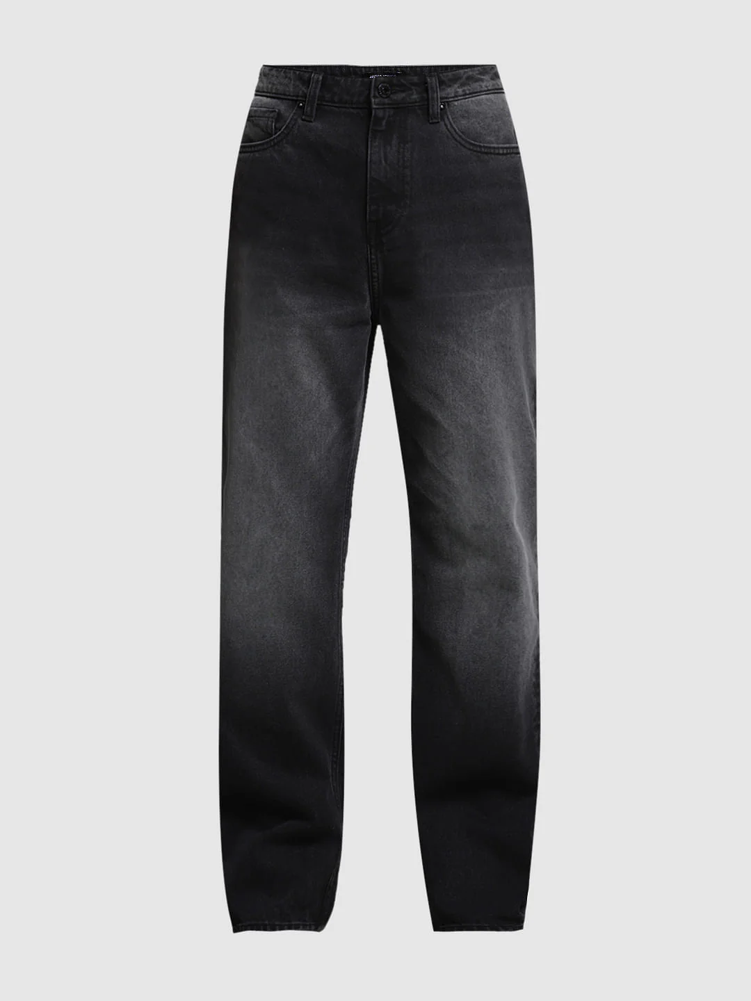 Black High Rise Dario Loose Fit Jeans - Image 7