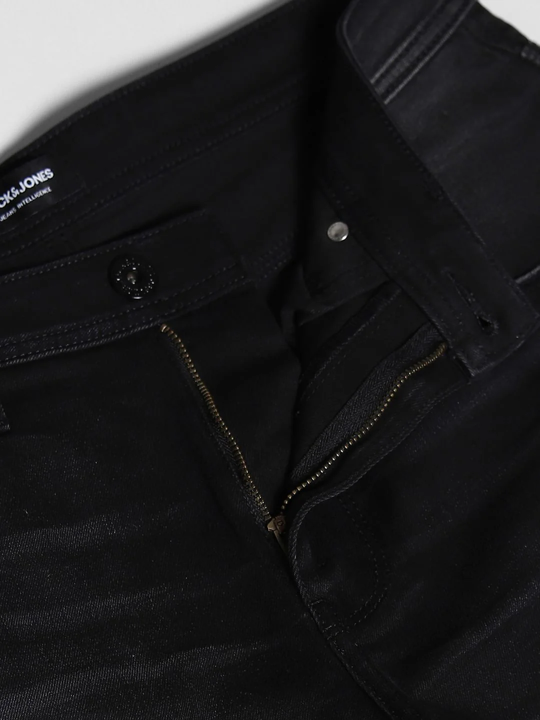 Black Distressed Cliff Bootcut Jeans - Image 5
