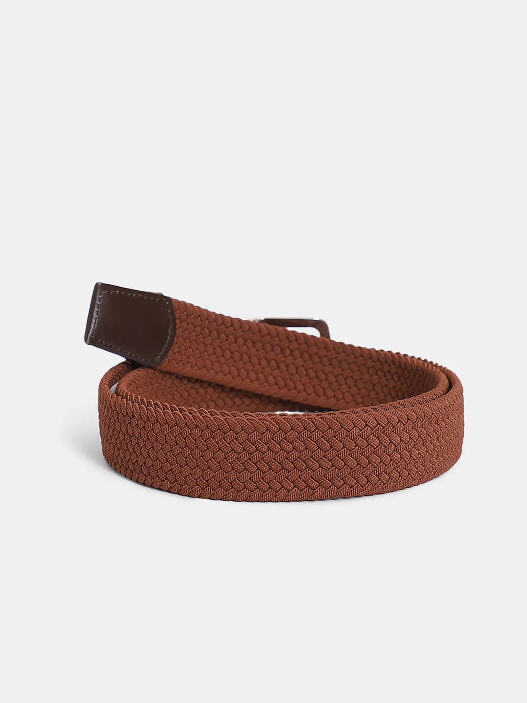Brown Braided Belt - Image 2