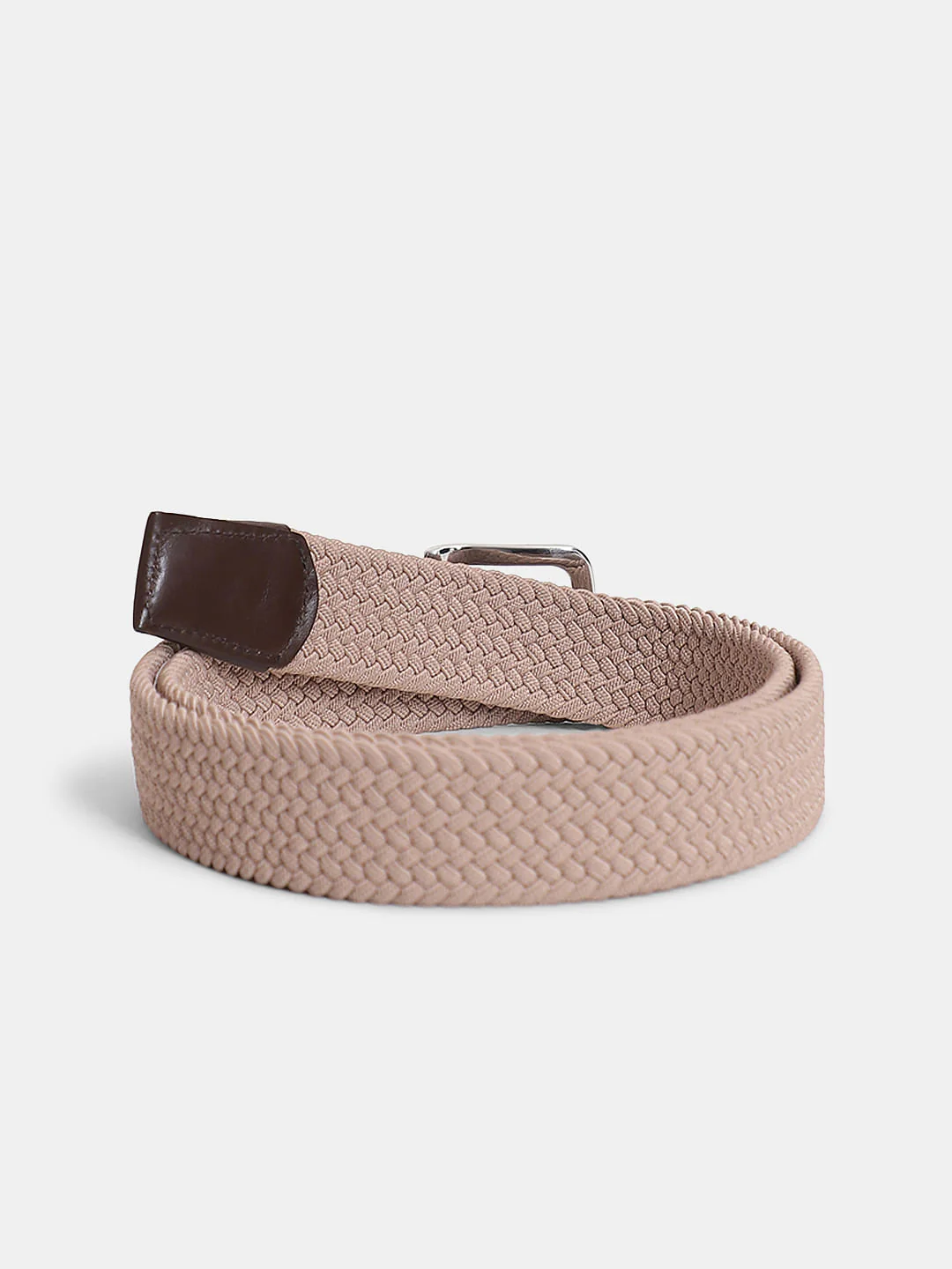Beige Braided Belt - Image 2