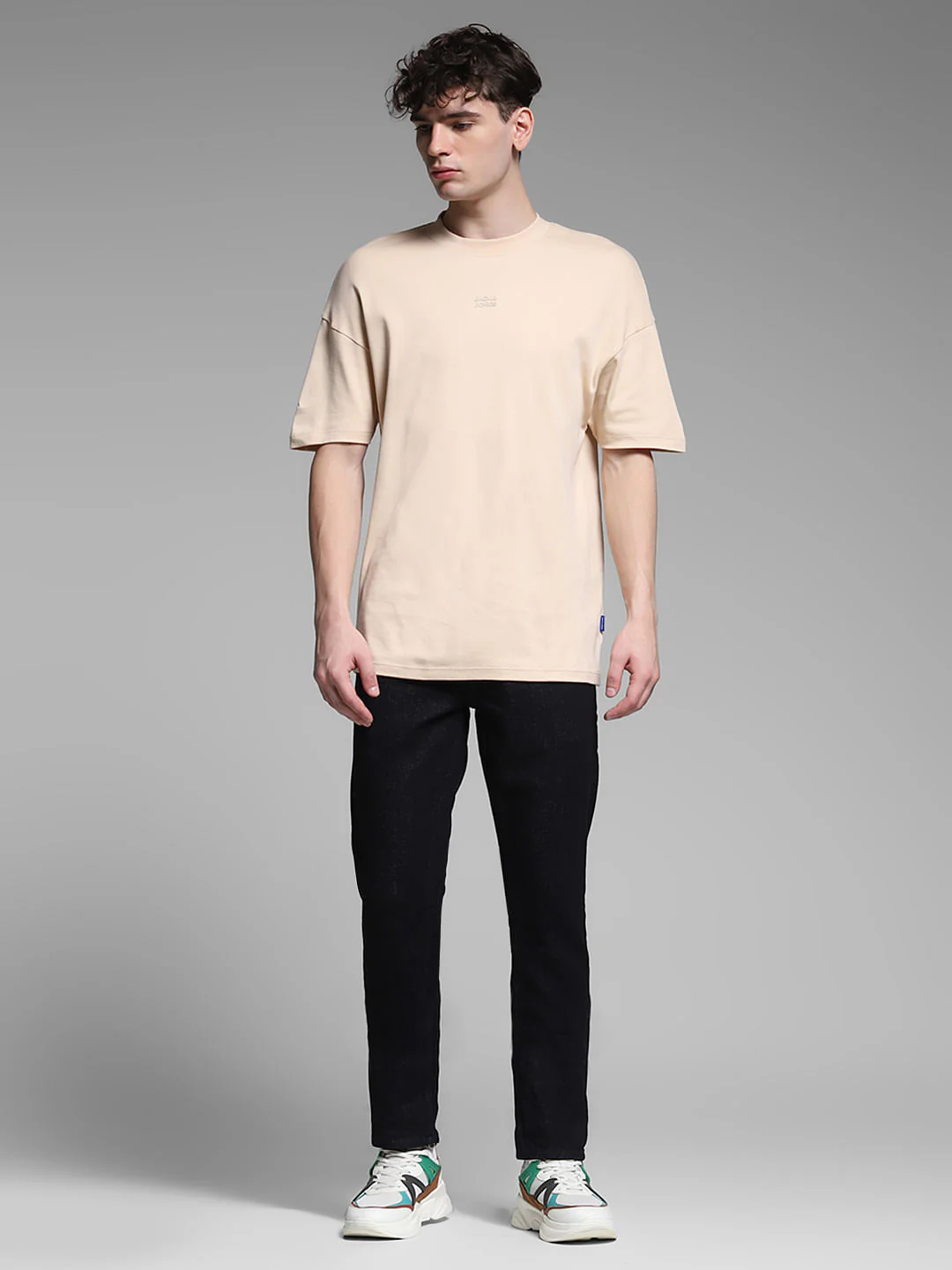 Black Low Rise Glenn Slim Fit Jeans - Image 6