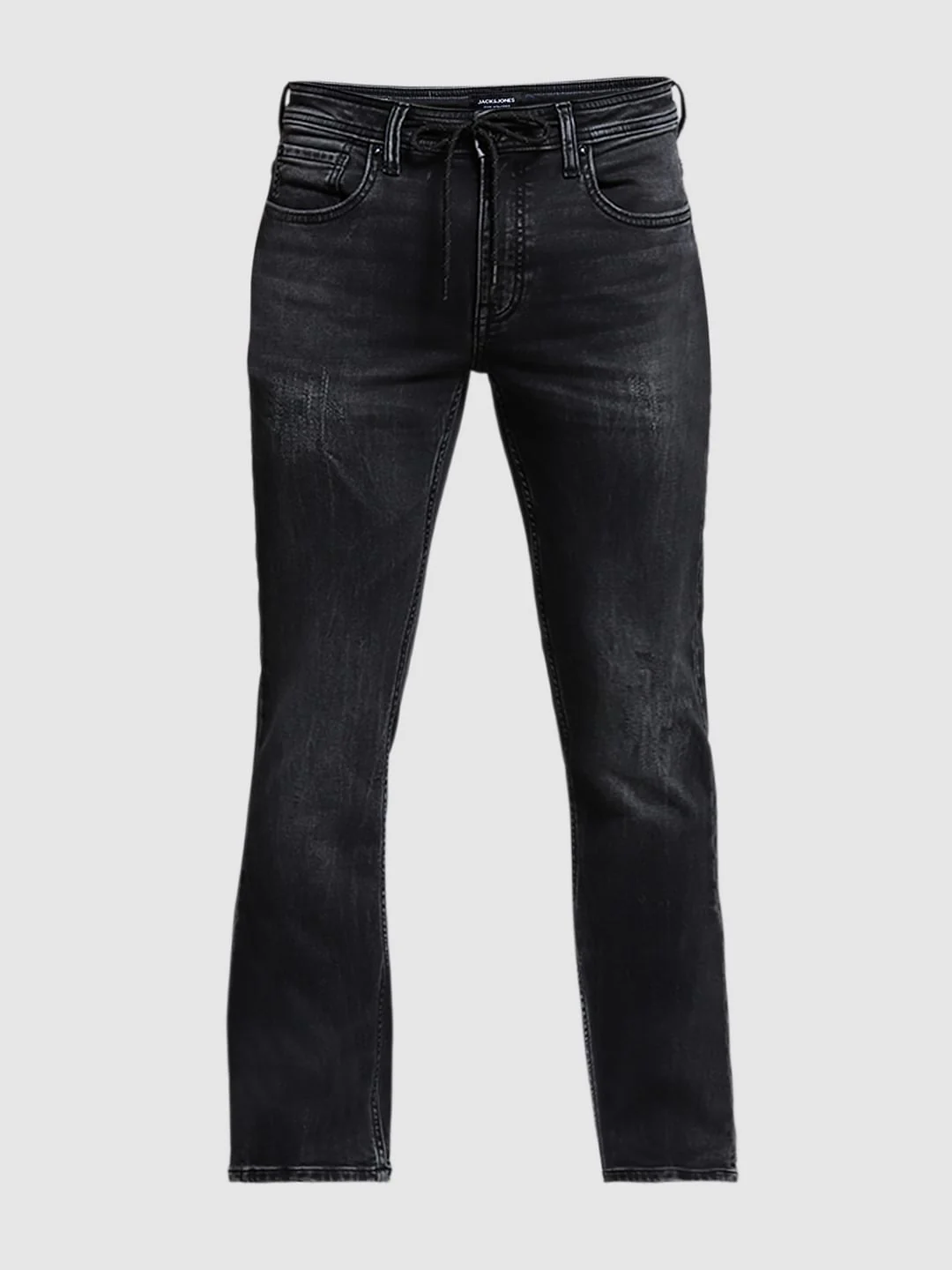 Black Low Rise Clark Regular Fit Jeans - Image 7