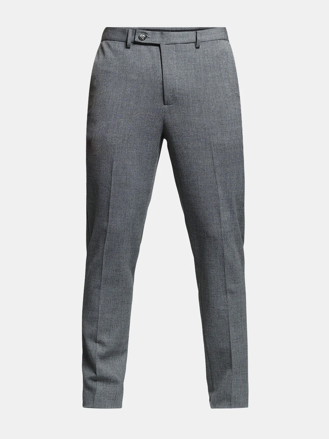 Dark Grey Mid Rise Slim Fit Pants - Image 7