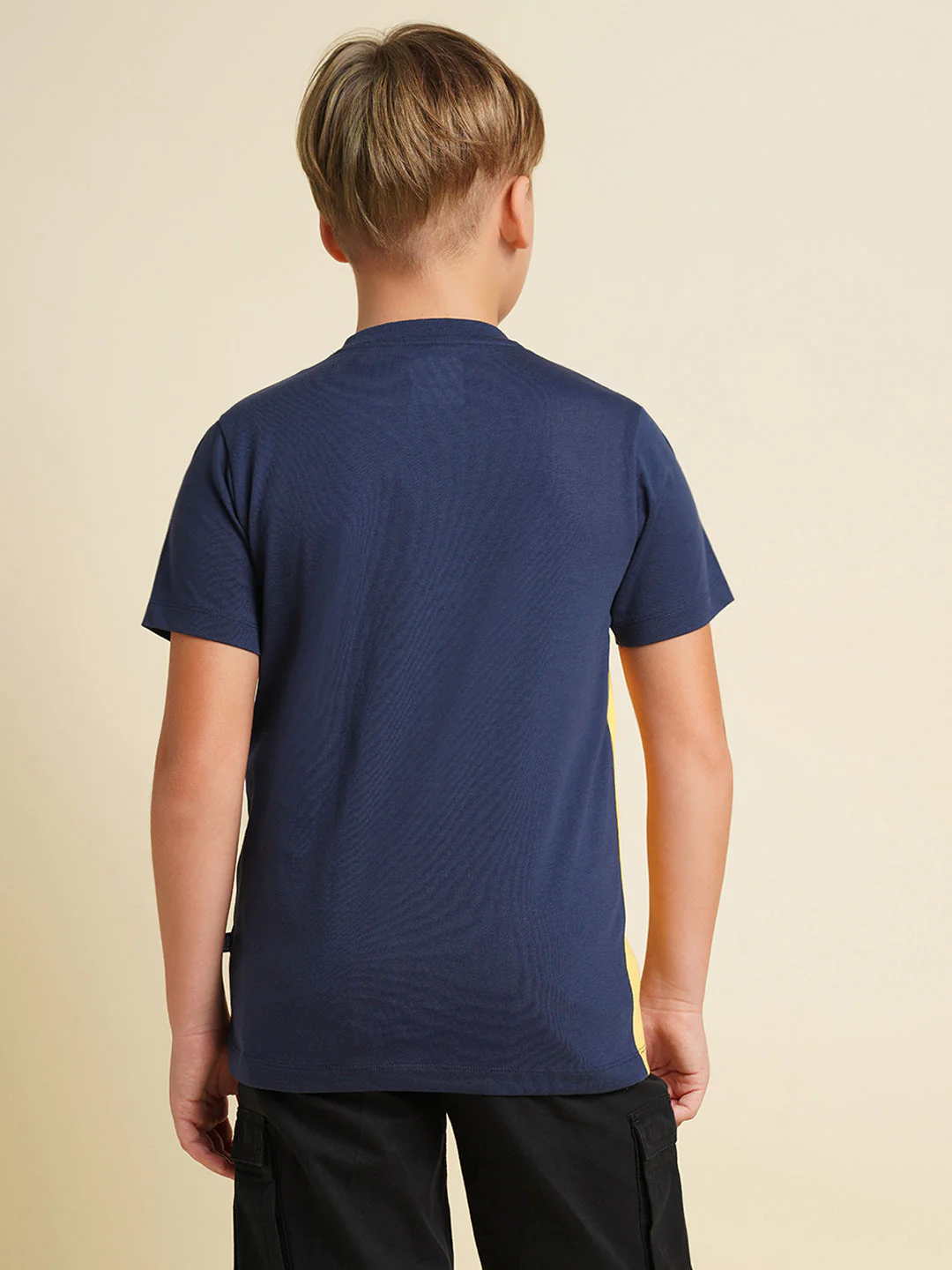 JACK&JONES JUNIOR Boys Yellow SpongeBob Print T-shirt - Image 4